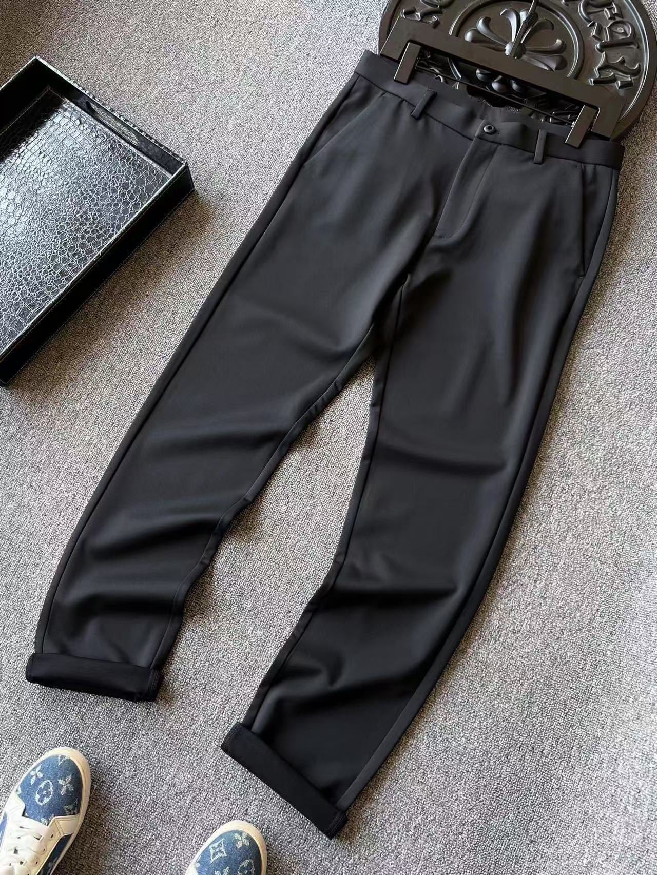 Dior Liquid Ammonia Cotton CD Business Pants – New Season