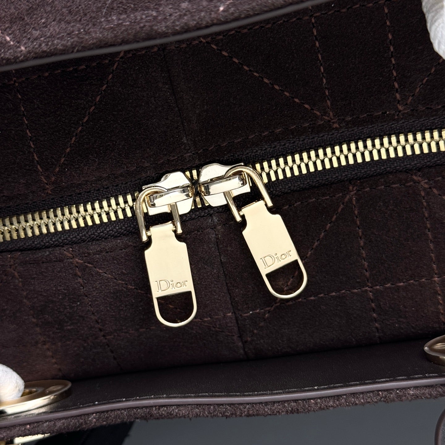 Dior Lady Dior Large Deerskin Tote Bag