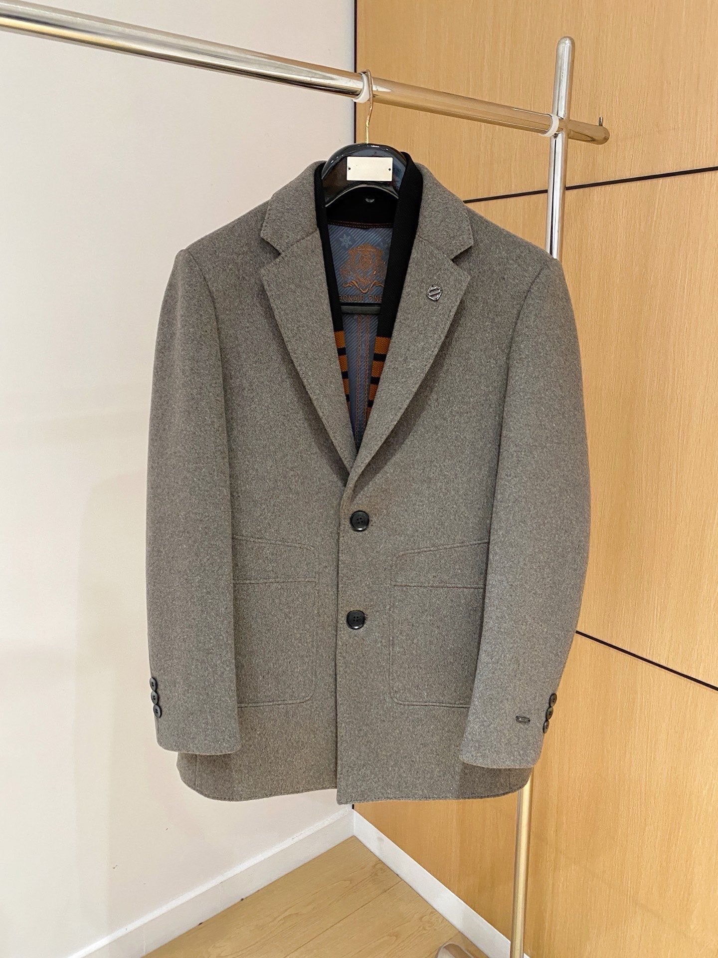 Zegna Men's Wool Kensington Coat – 2025FW