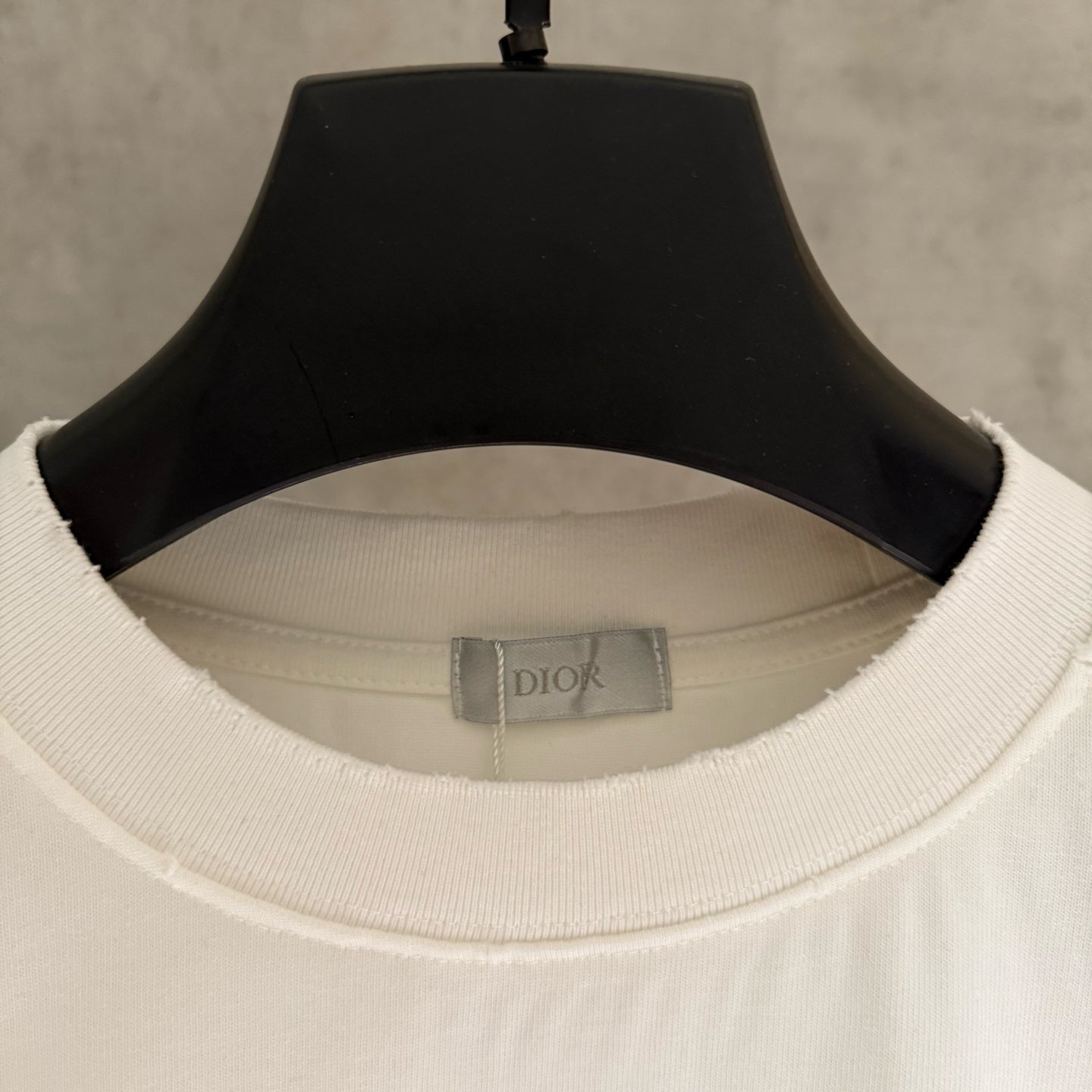 Dior Patch Embroidery Heavyweight T-Shirt