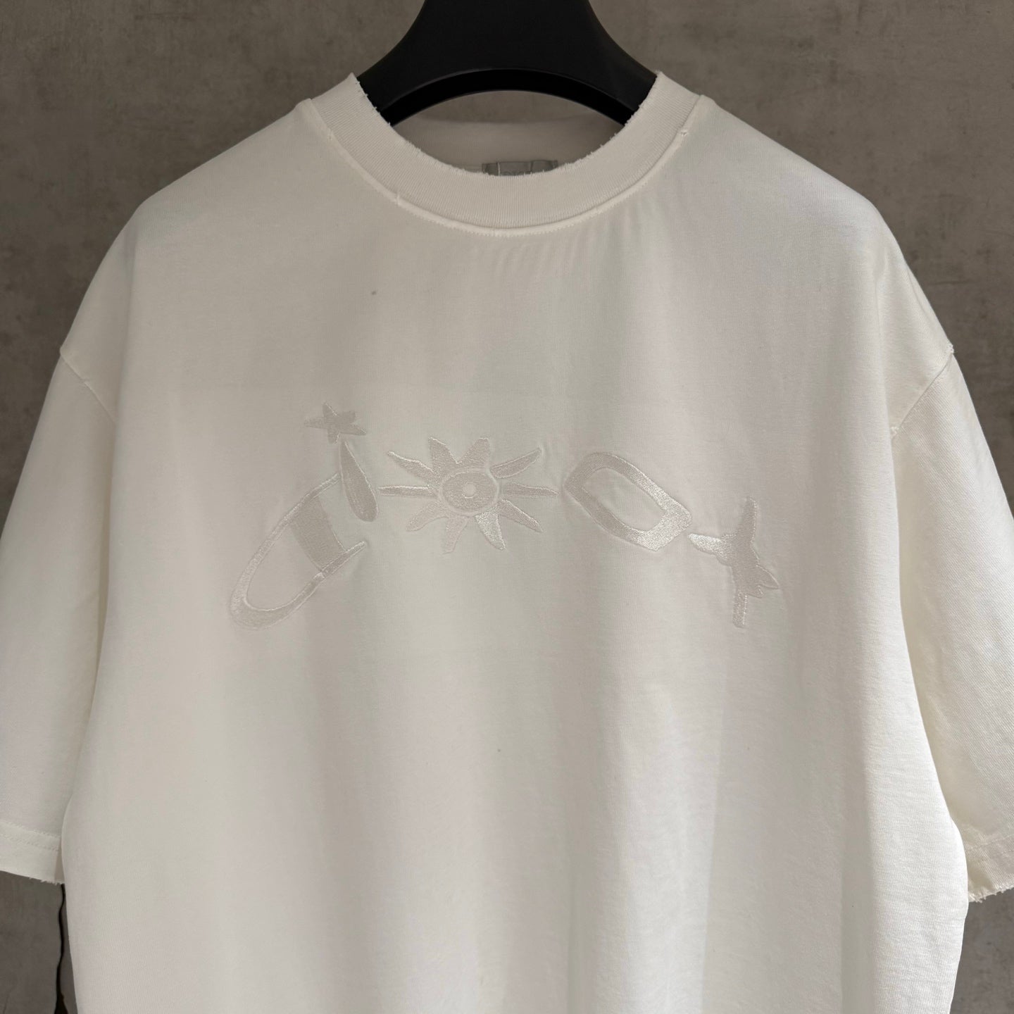 Dior Patch Embroidery Heavyweight T-Shirt