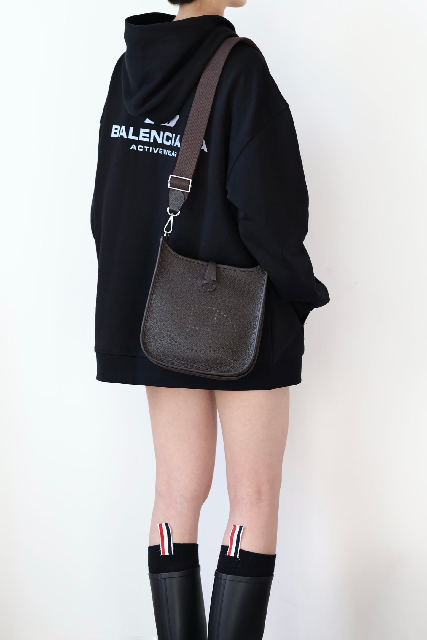 Hermès 23cm Handbag – Ebony