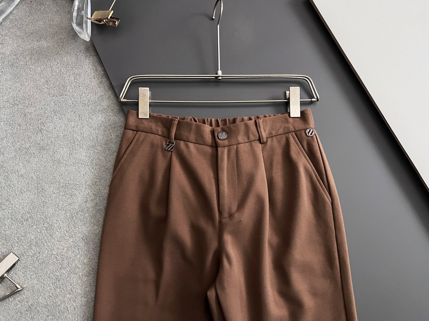 Zegna 2025 Cashmere Blend Casual Trousers