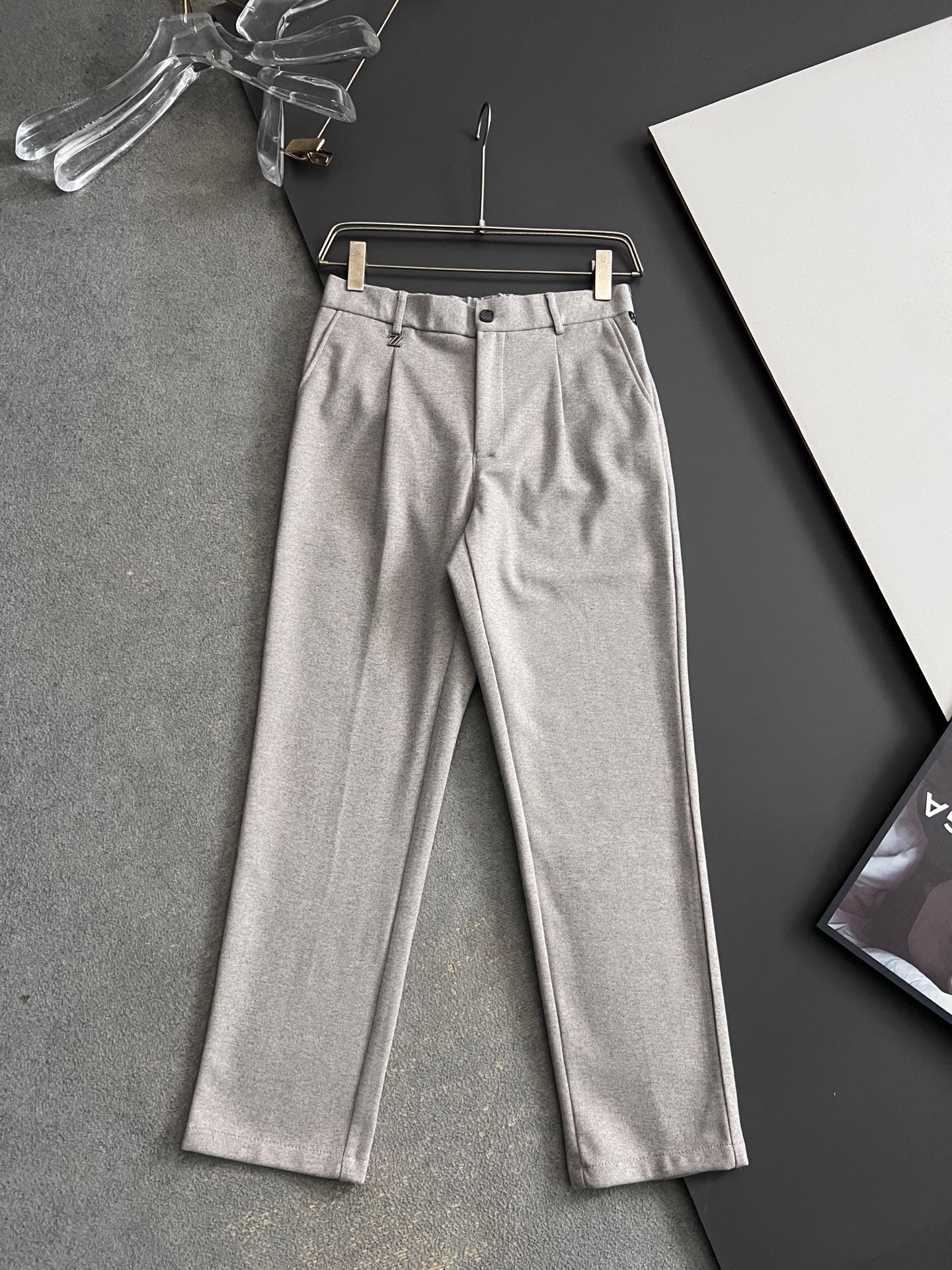 Zegna 2025 Cashmere Blend Casual Trousers