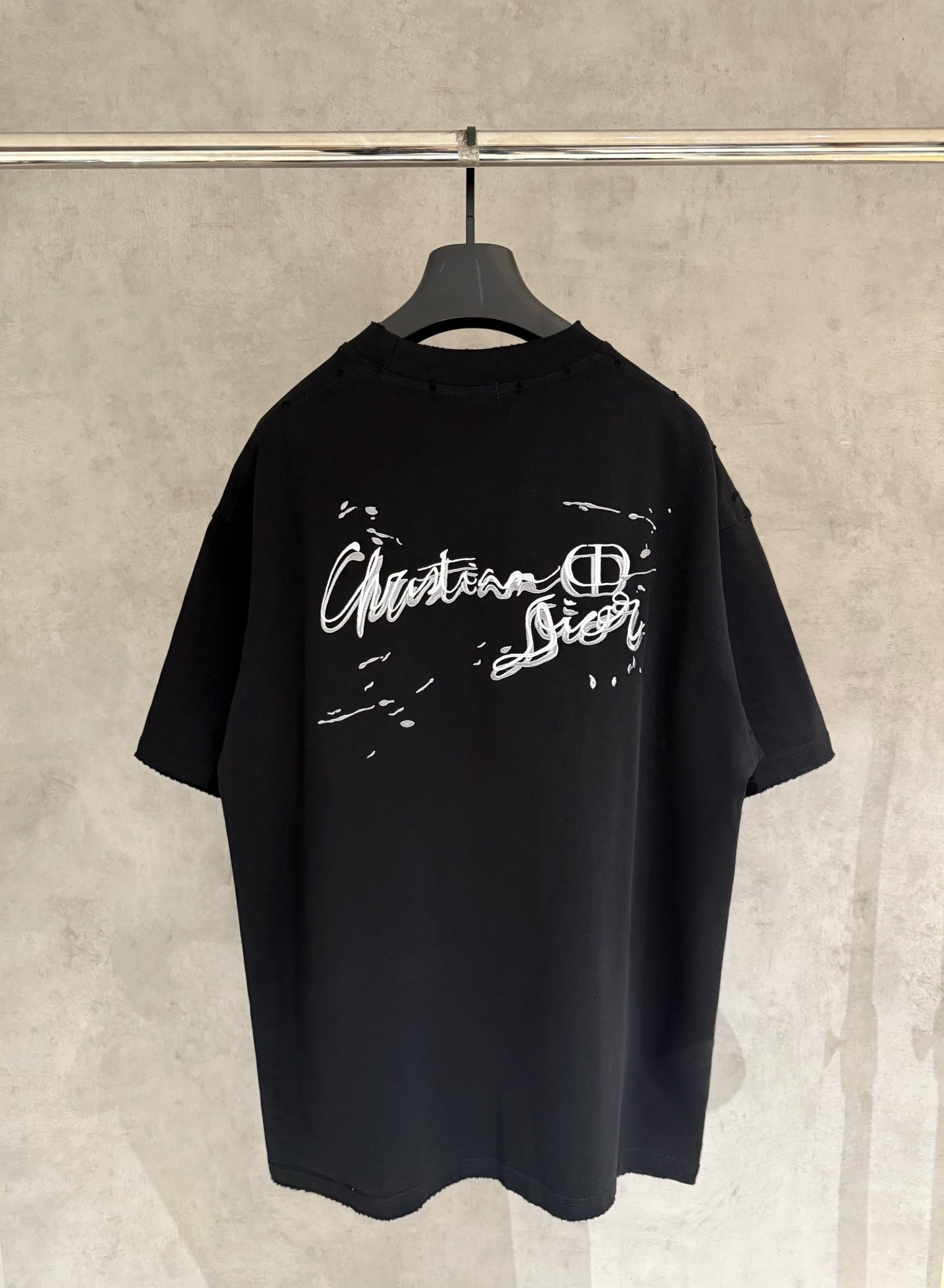 Dior Patchwork Embroidered Heavyweight T-Shirt