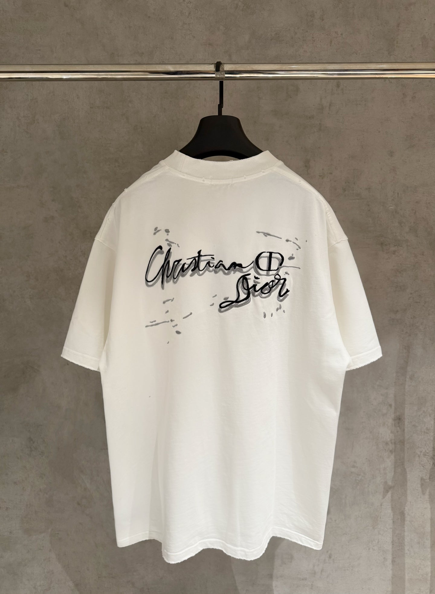 Dior Patchwork Embroidered Heavyweight T-Shirt