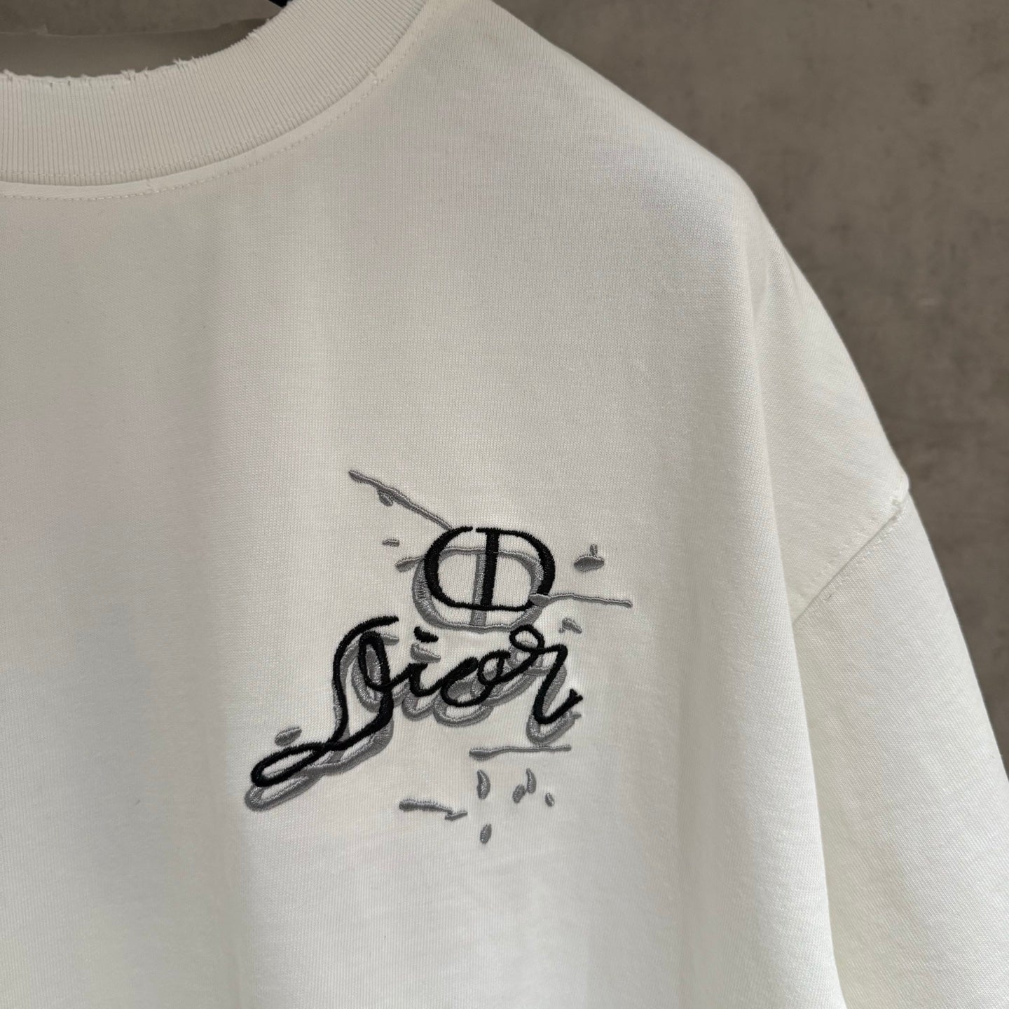 Dior Patchwork Embroidered Heavyweight T-Shirt