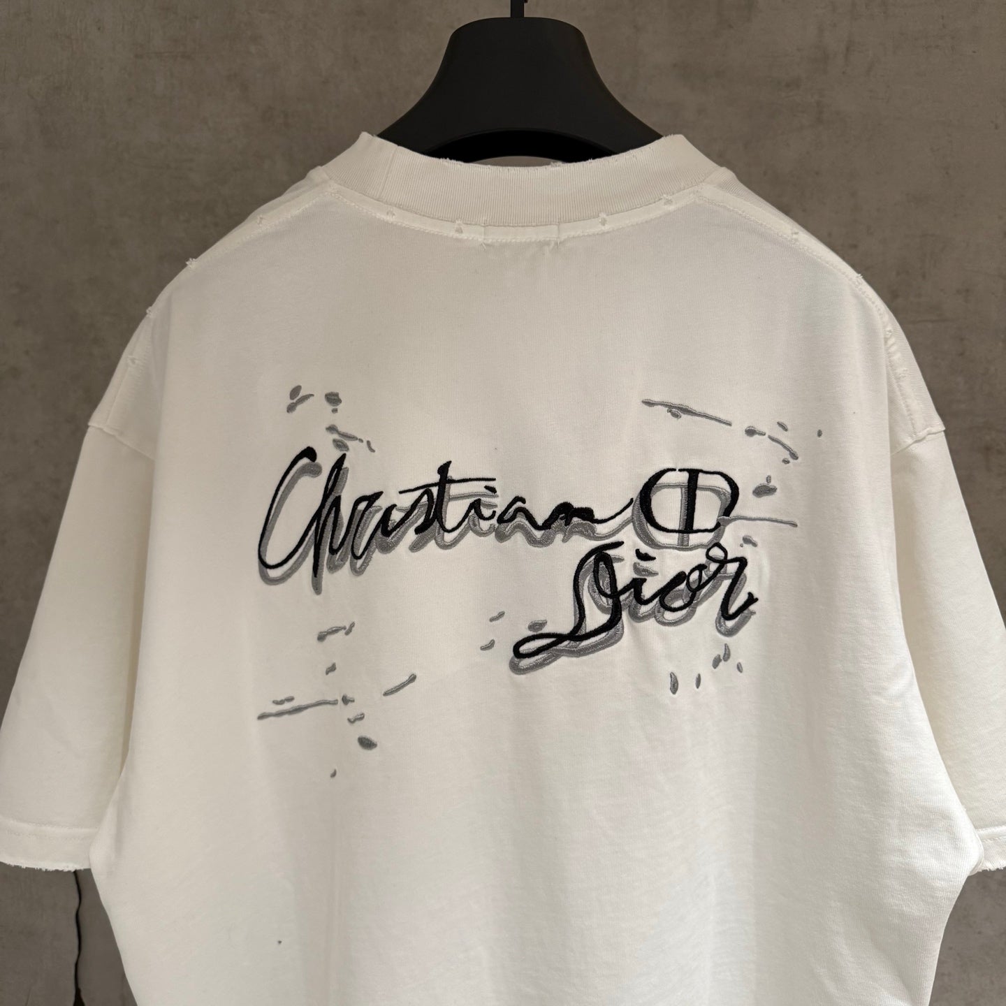 Dior Patchwork Embroidered Heavyweight T-Shirt