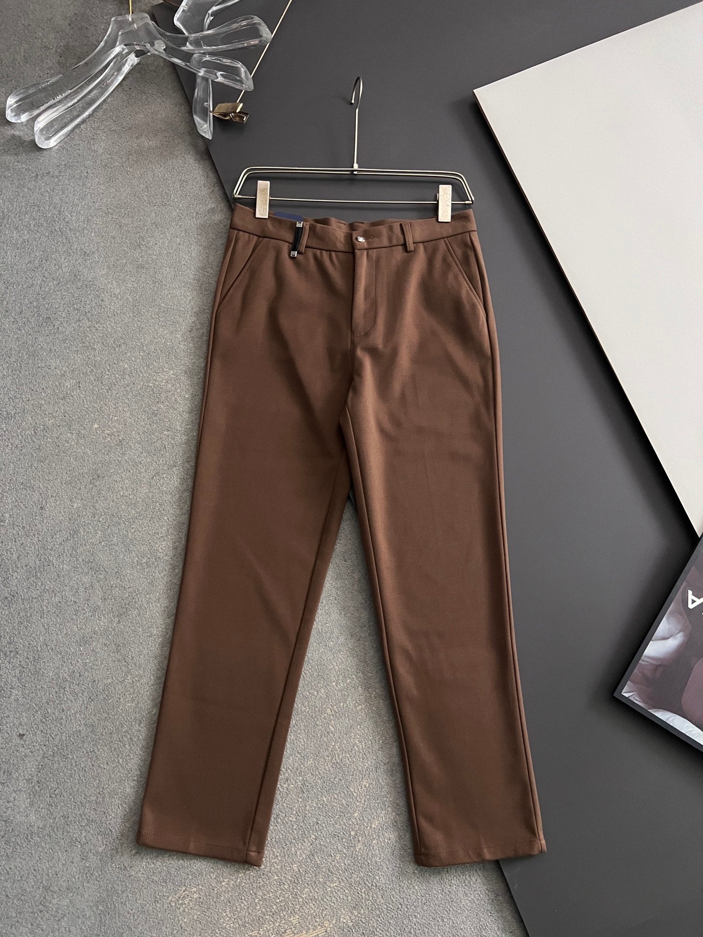Prada Men's Cashmere Casual Trousers – 2025 Collection