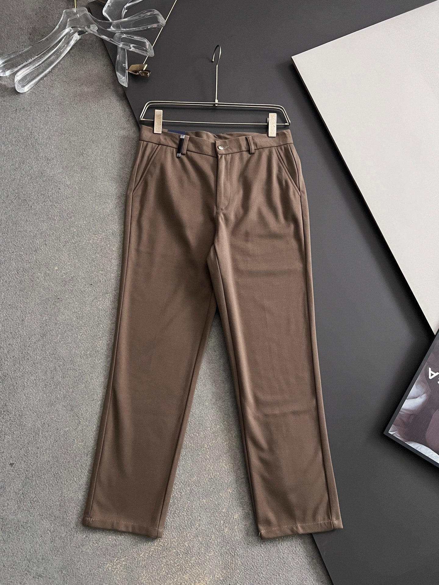 Prada Men's Cashmere Casual Trousers – 2025 Collection