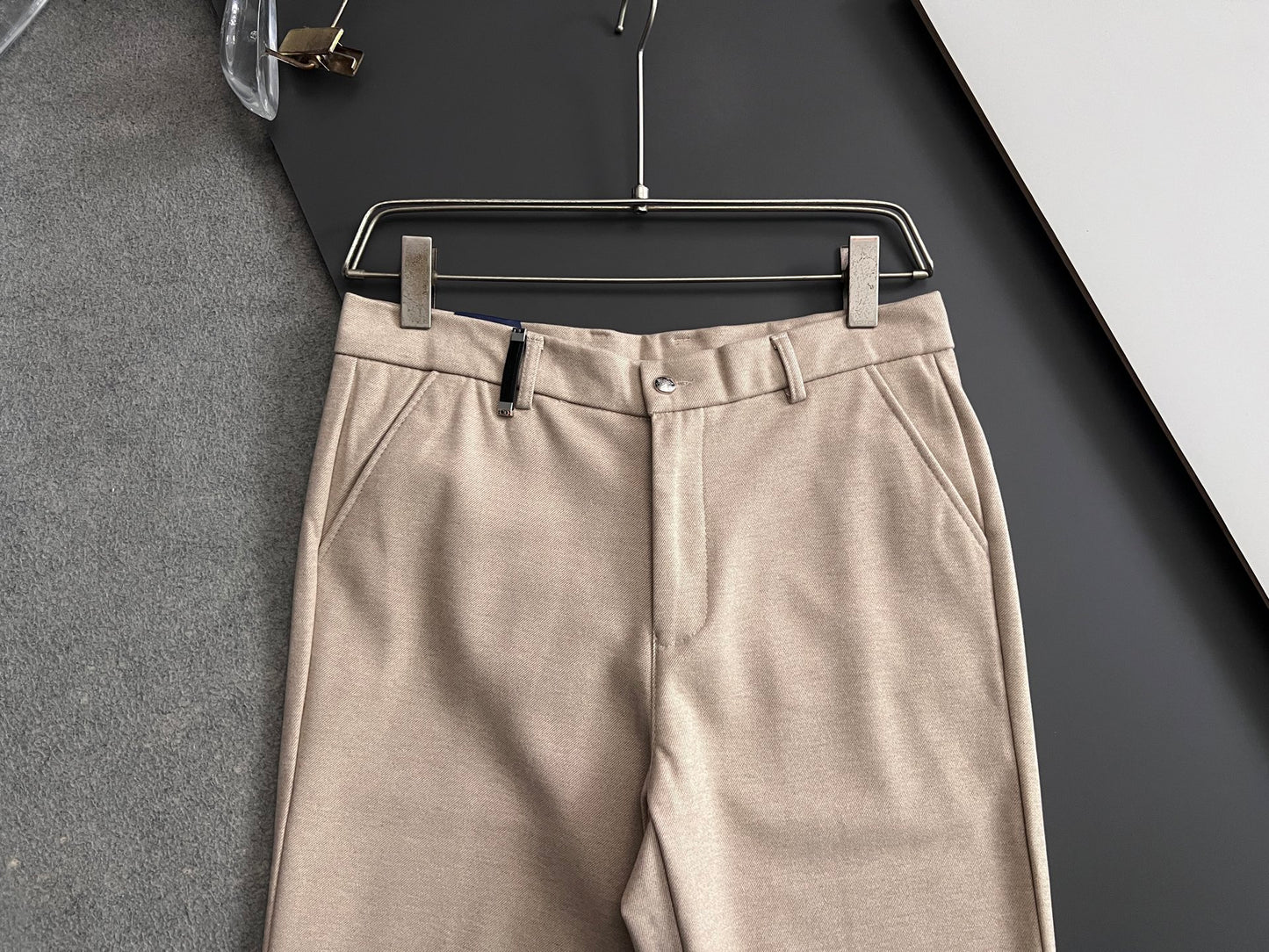 Prada Men's Cashmere Casual Trousers – 2025 Collection