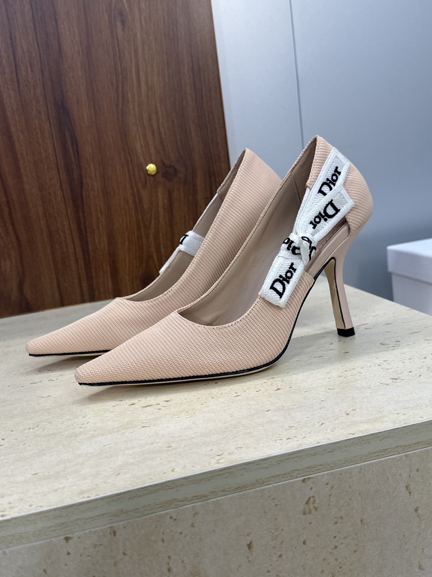 Dior J'Adior Webbing Bow Pumps – 2026 Early Spring Collection