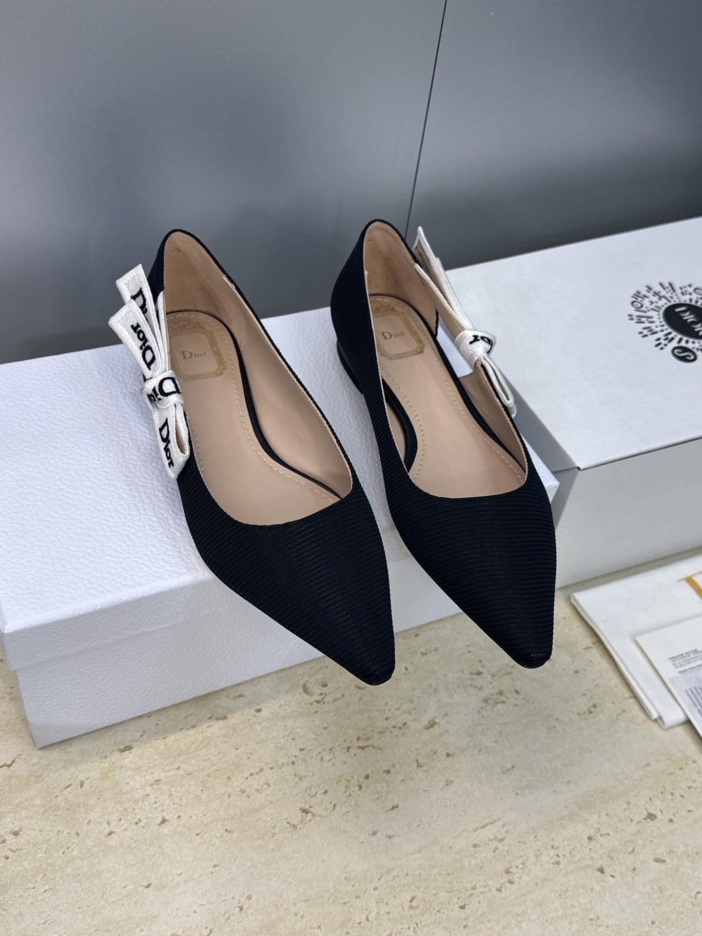 Dior J'Adior Webbing Bow Pumps – 2026 Early Spring Collection