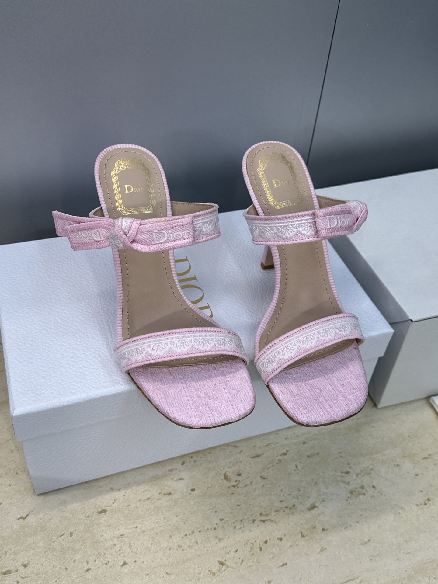 Dior J'Adior Dentelle Jelly Bow Heels – 2026 Early Spring Collection