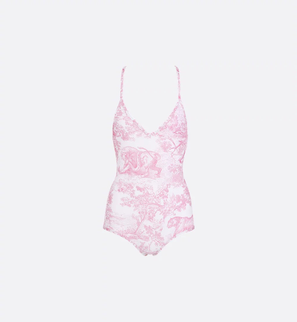 Dior Backless One-Piece Swimsuit
