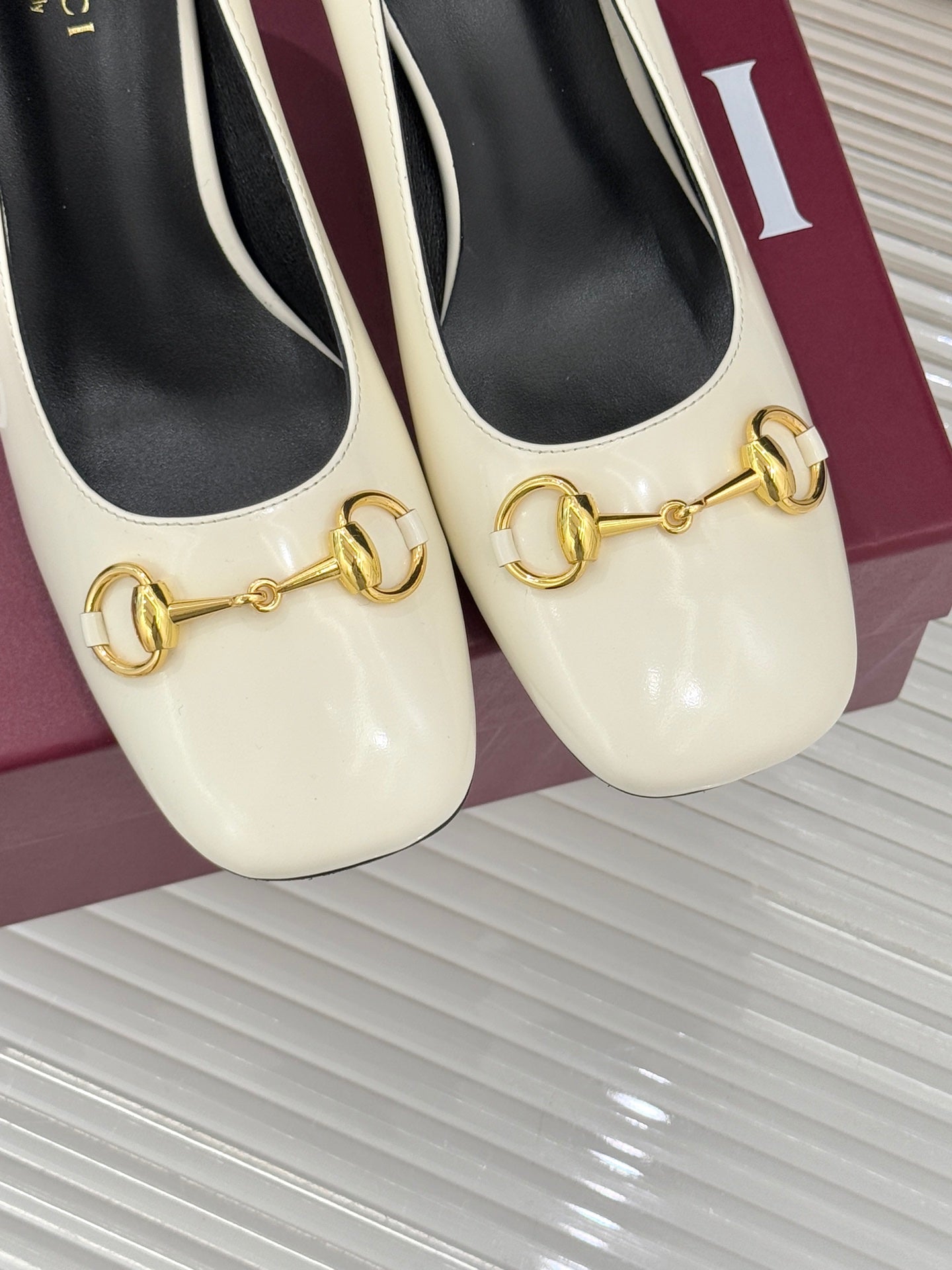 Gucci Horsebit Block Heel Pumps – 2025 Collection