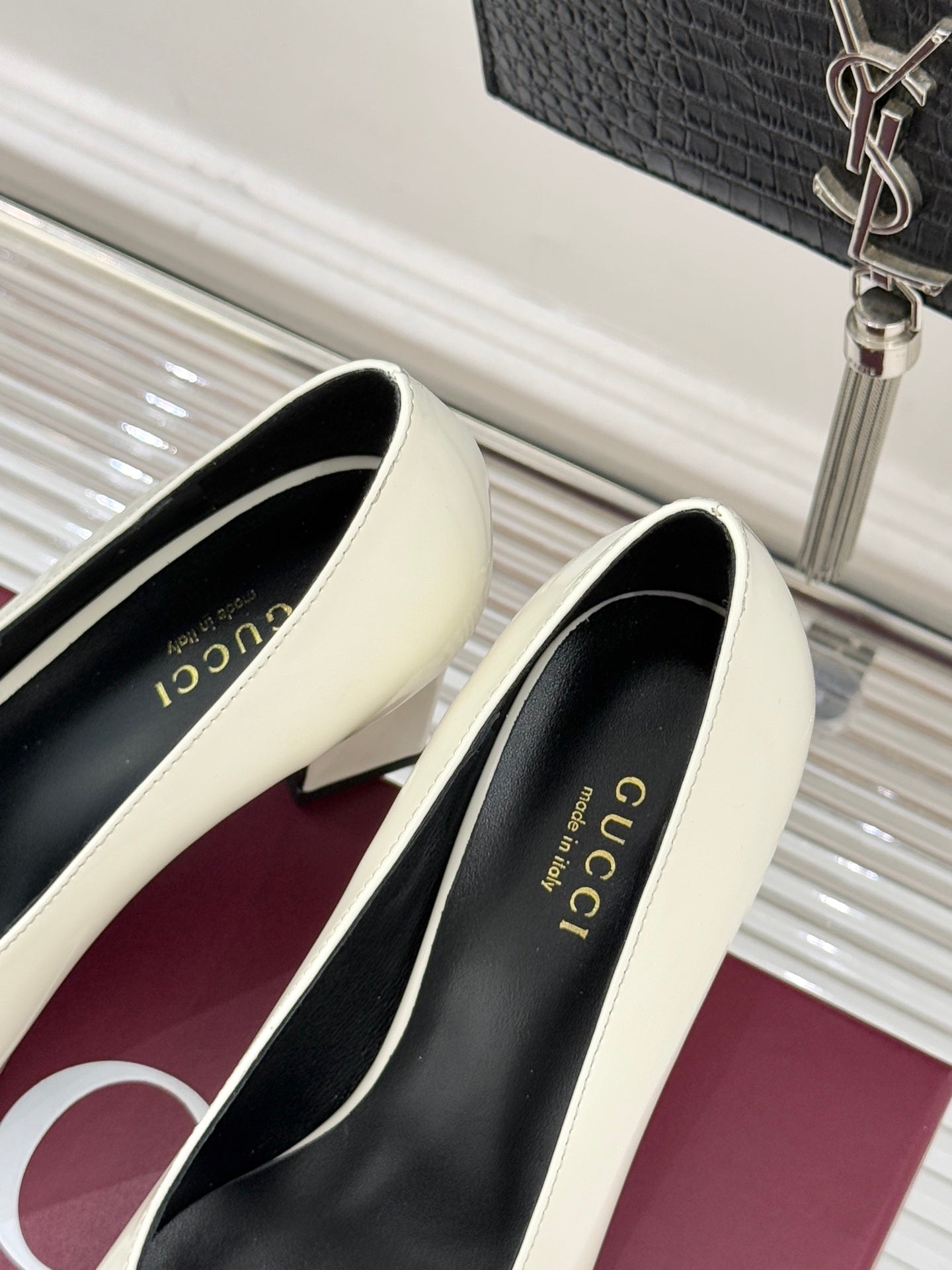 Gucci Horsebit Block Heel Pumps – 2025 Collection
