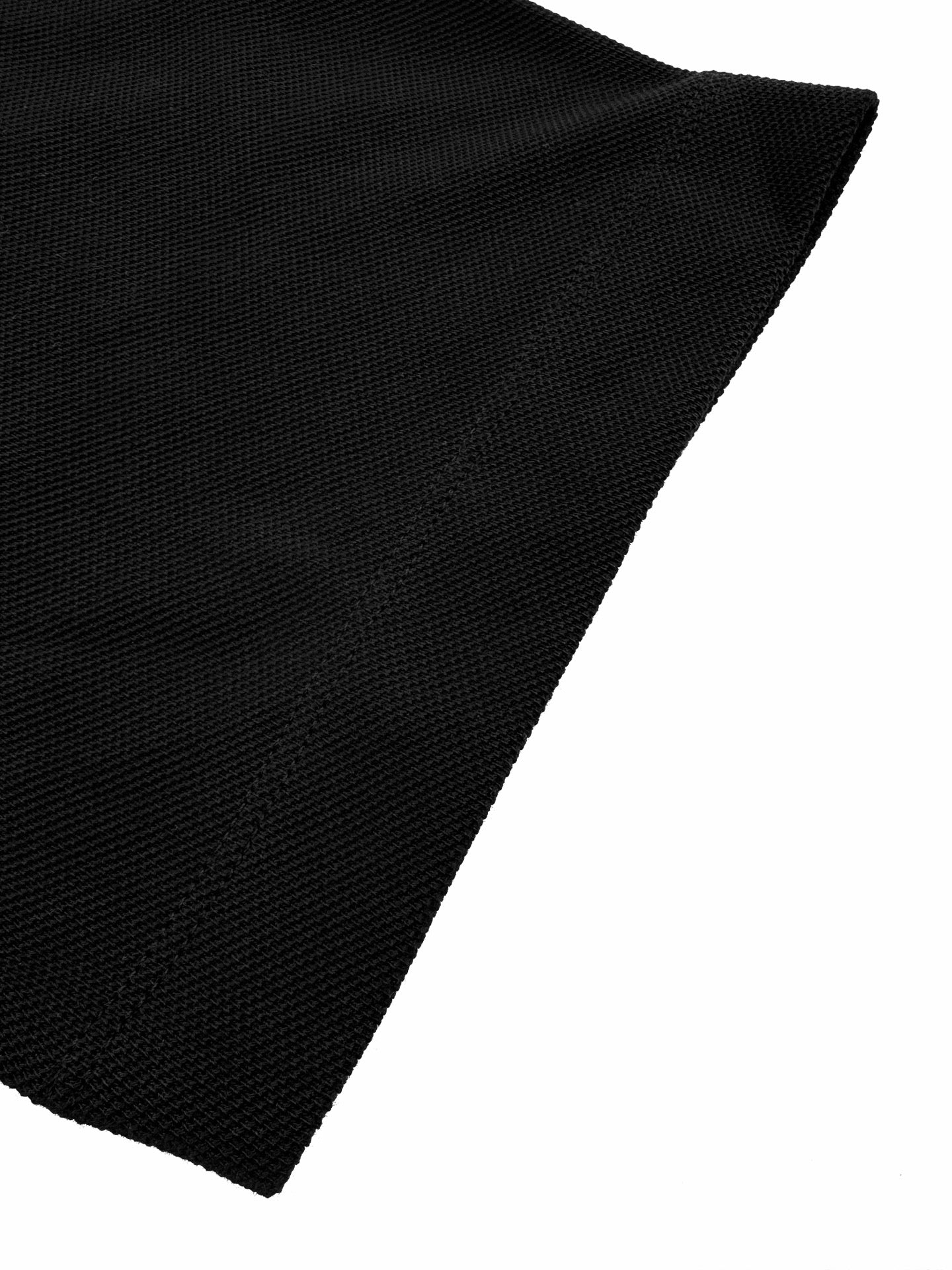 Saint Laurent Logo Embroidered Pique Polo Shirt