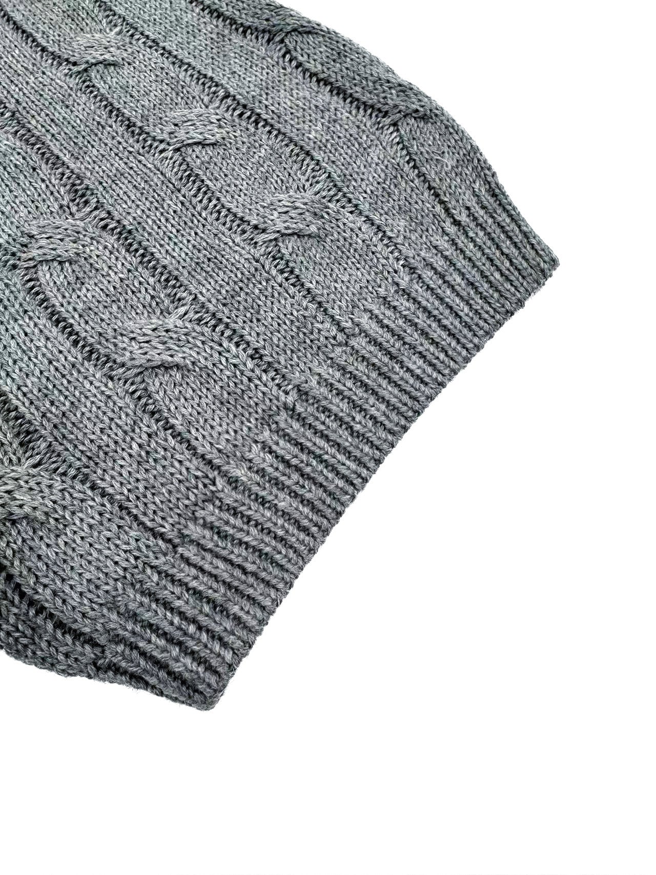 Ralph Lauren Cable-Knit Short-Sleeve Sweater