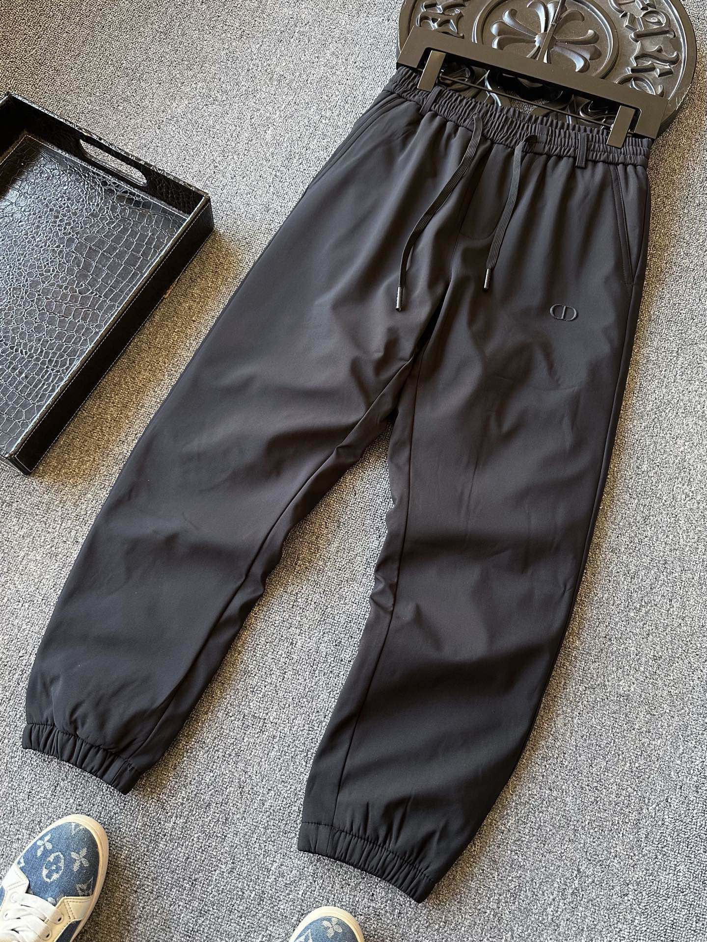 Dior CD Logo White Duck Down Pants – 2024FW