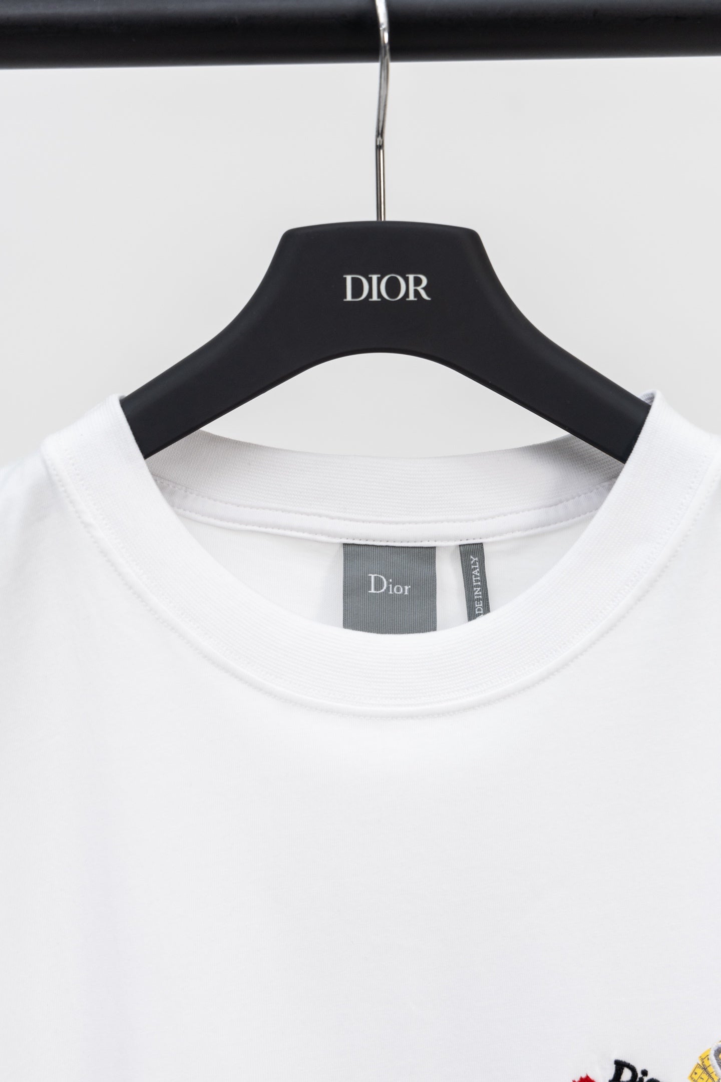 Dior Pony Embroidered Cotton T-Shirt