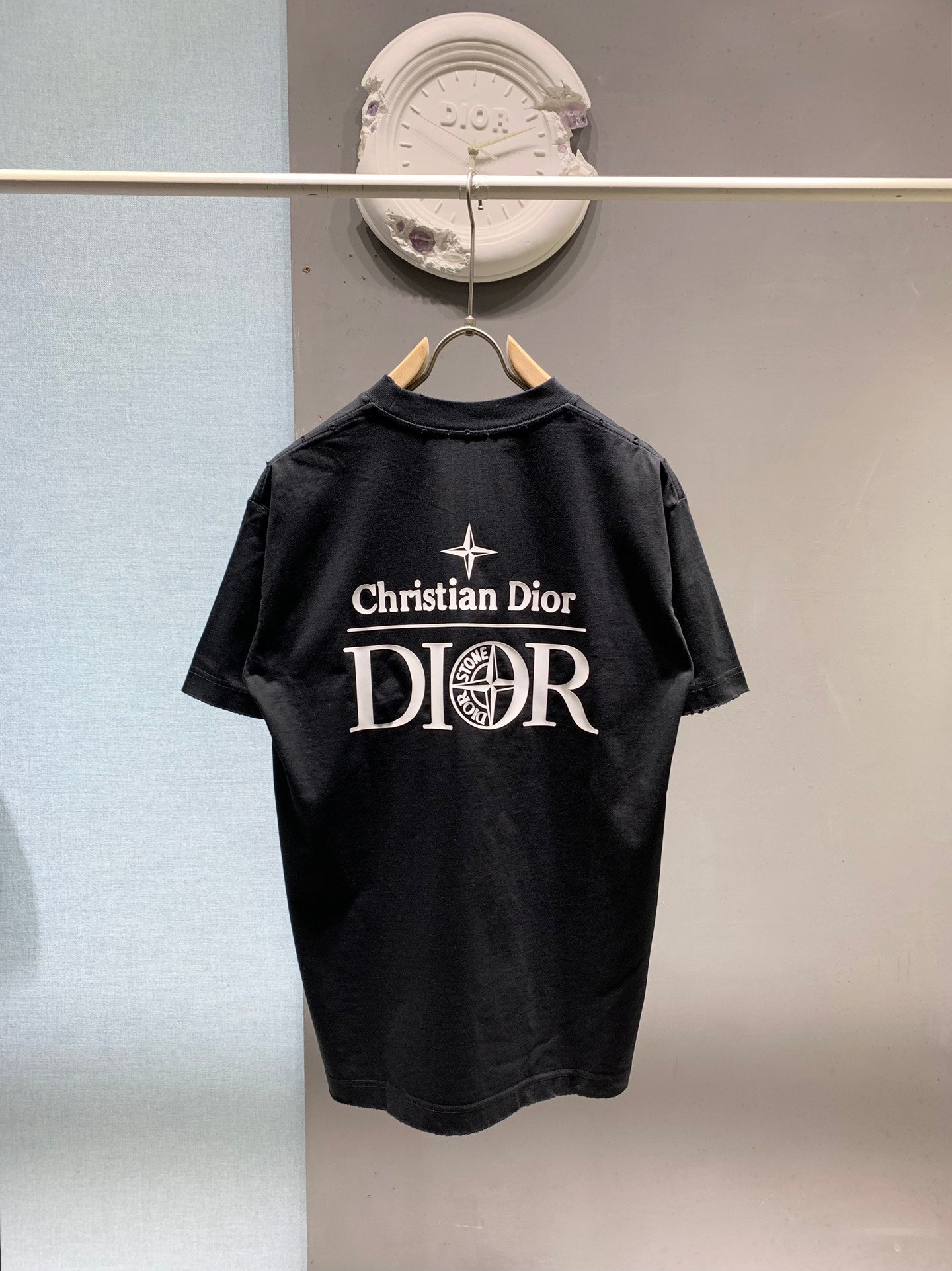 Dior Collaboration Adhesive Logo T-Shirt