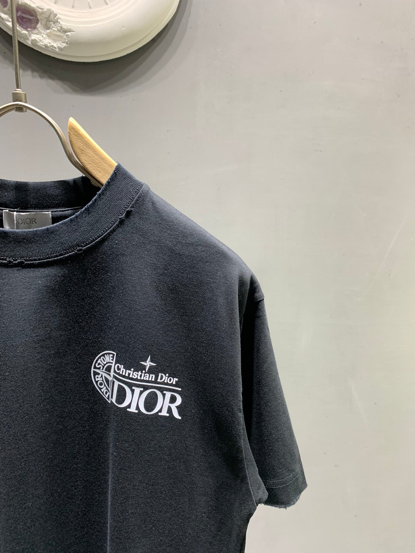 Dior Collaboration Adhesive Logo T-Shirt