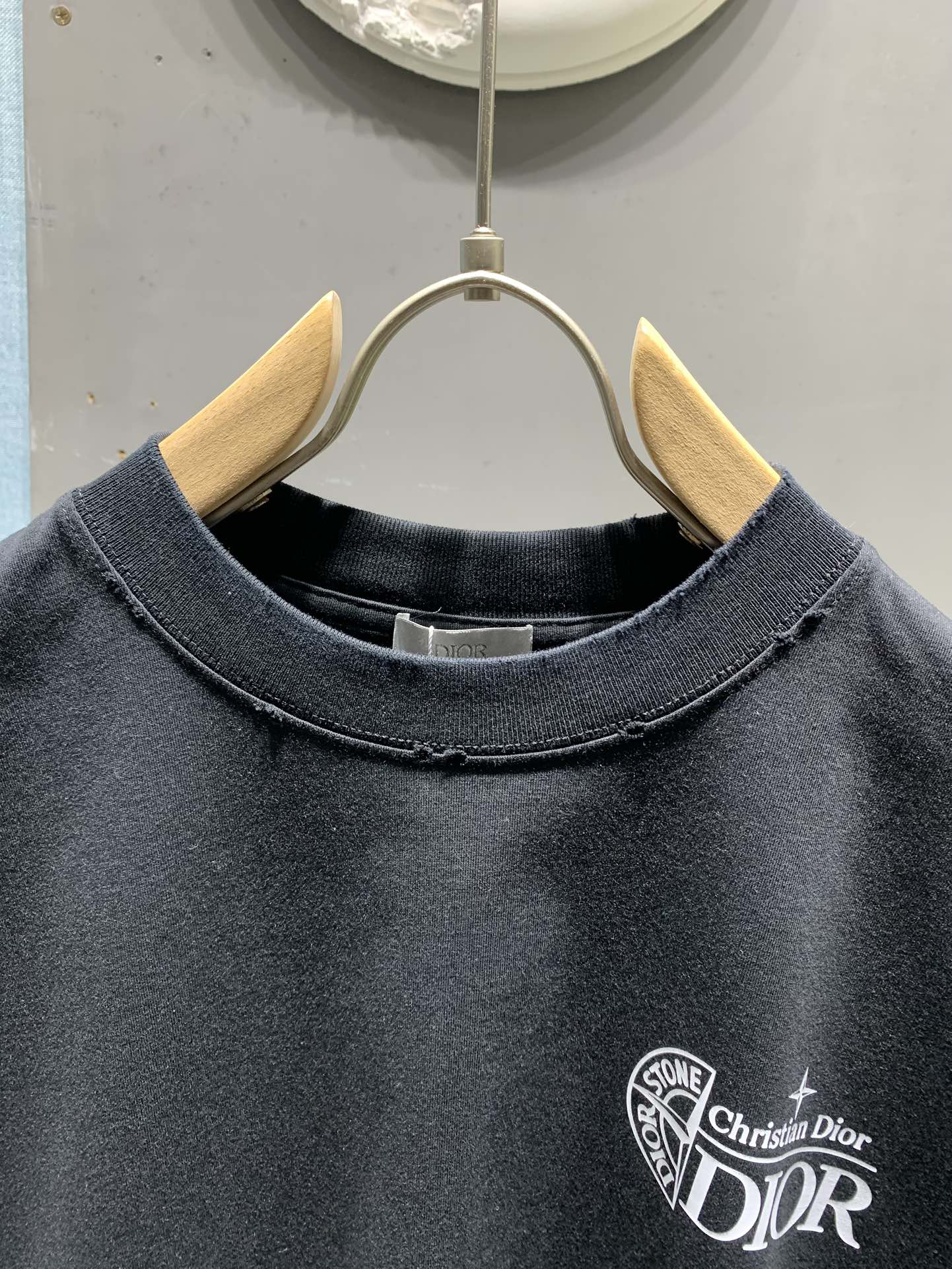 Dior Collaboration Adhesive Logo T-Shirt