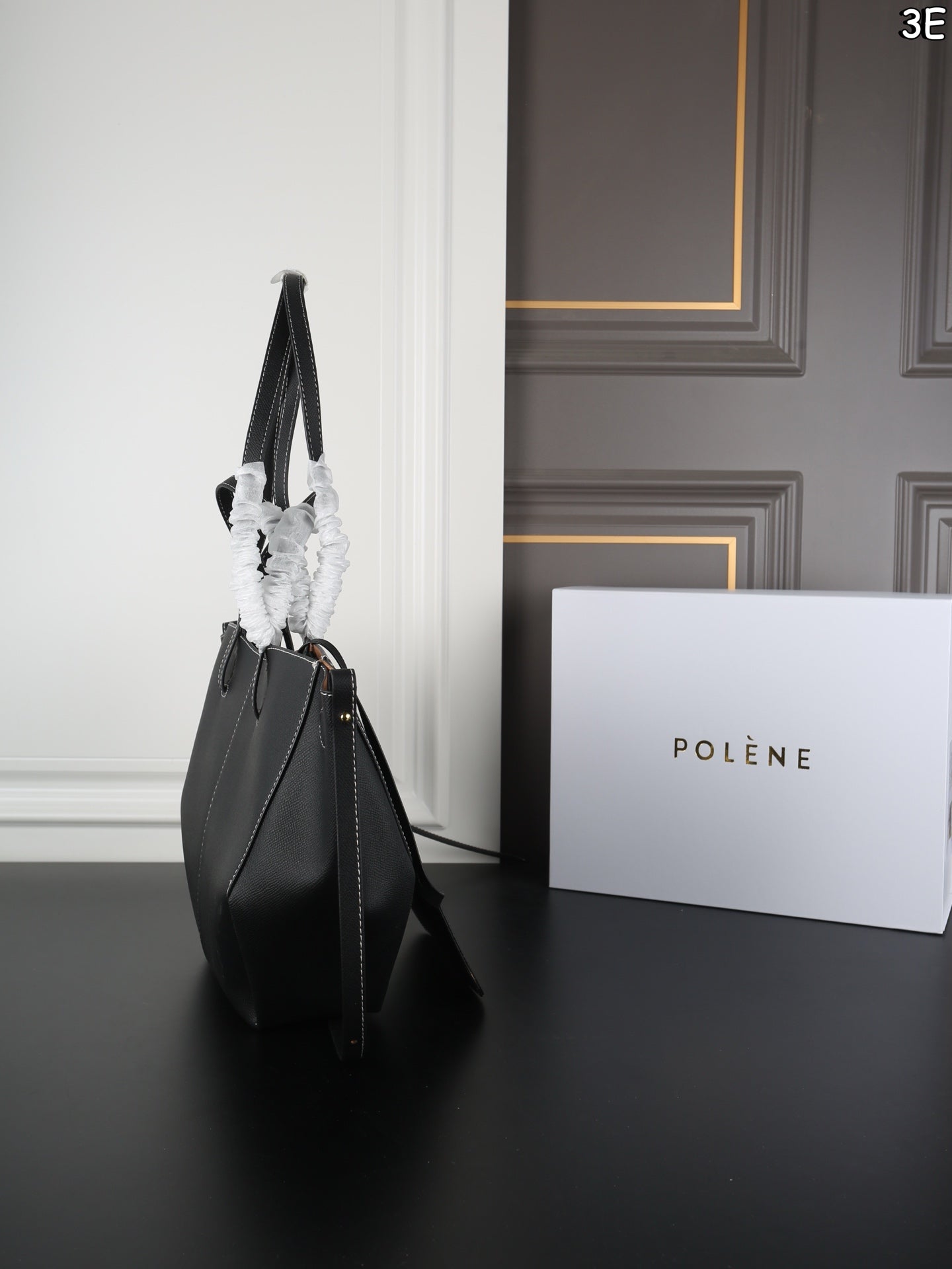 Polène Foldable Cowhide Tote Bag – Autumn/Winter Collection