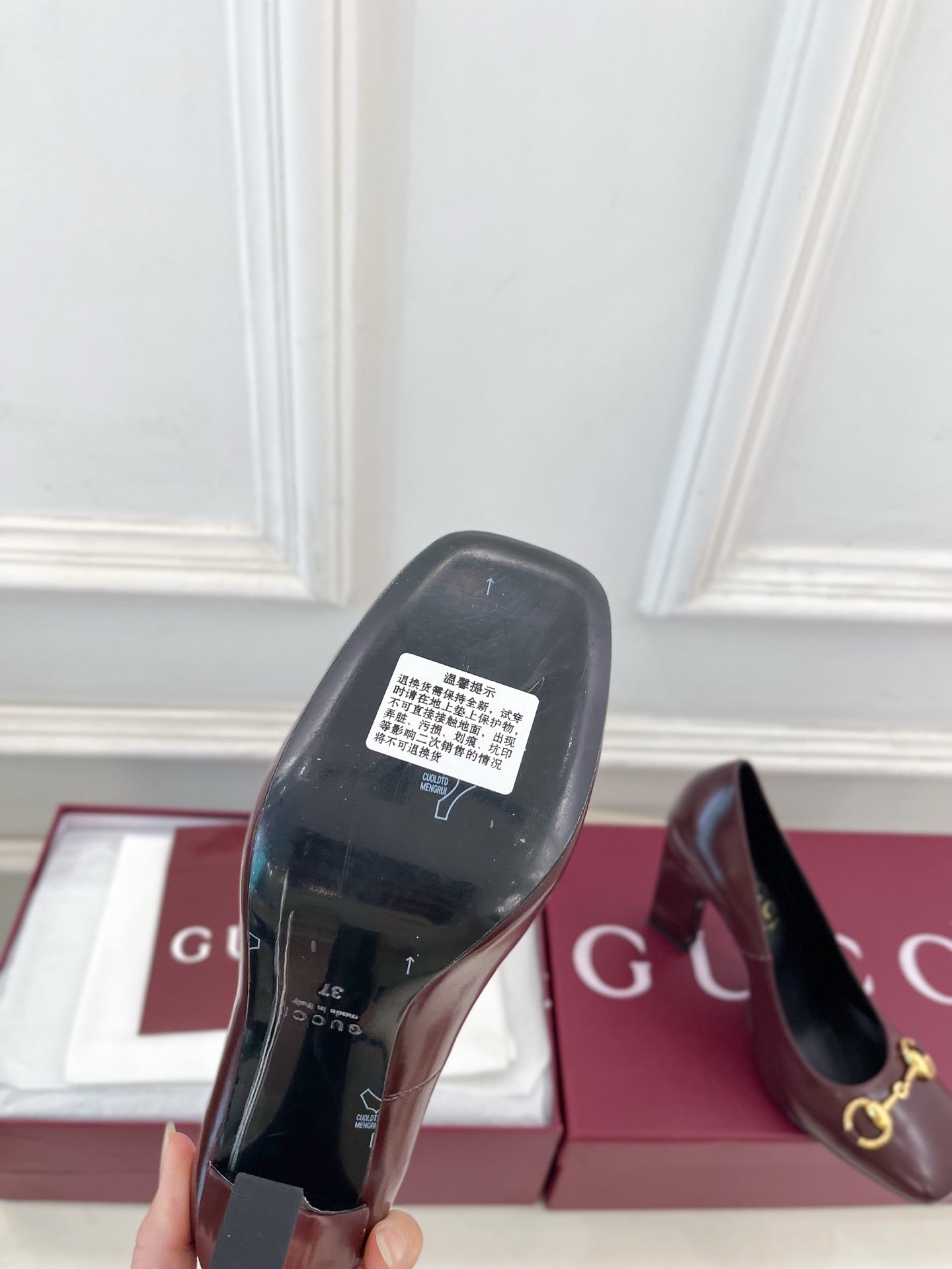 Gucci Signora Horsebit Chunky Heel Pumps – 2026 Spring/Summer Collection