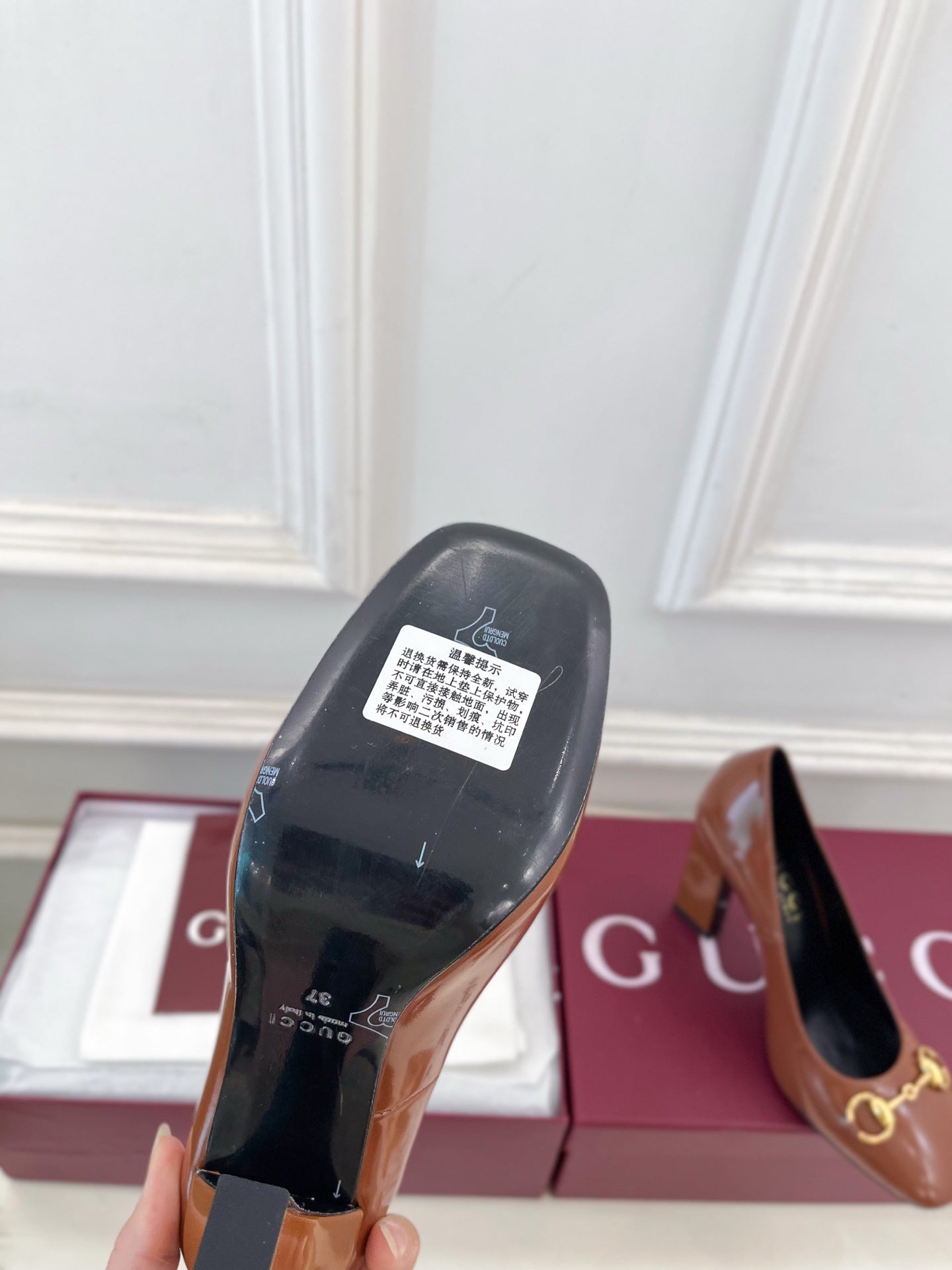 Gucci Signora Horsebit Chunky Heel Pumps – 2026 Spring/Summer Collection