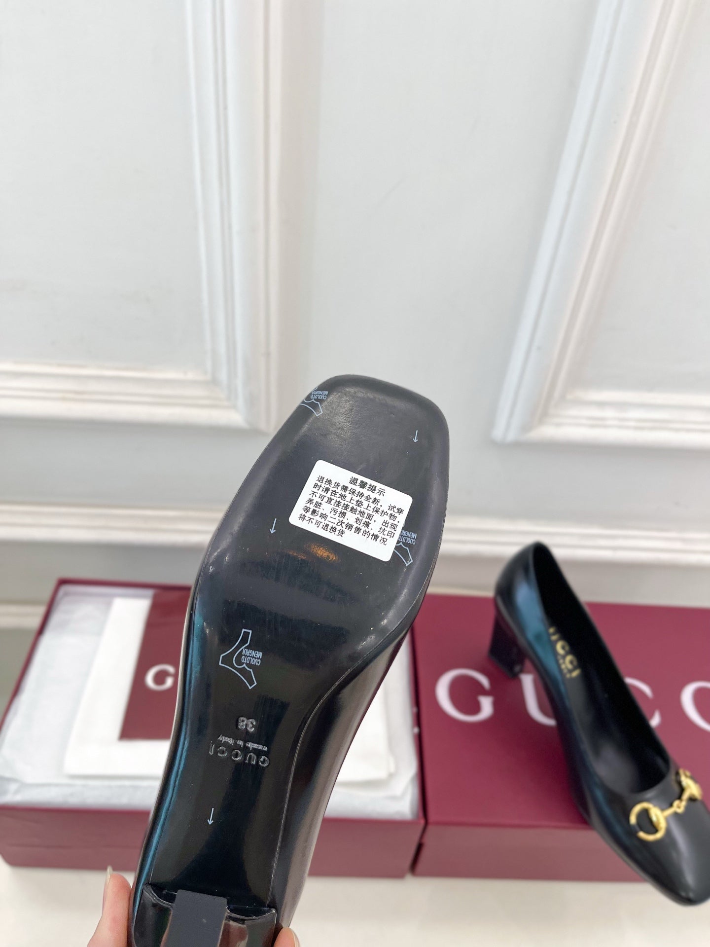 Gucci Signora Horsebit Chunky Heel Pumps – 2026 Spring/Summer Collection