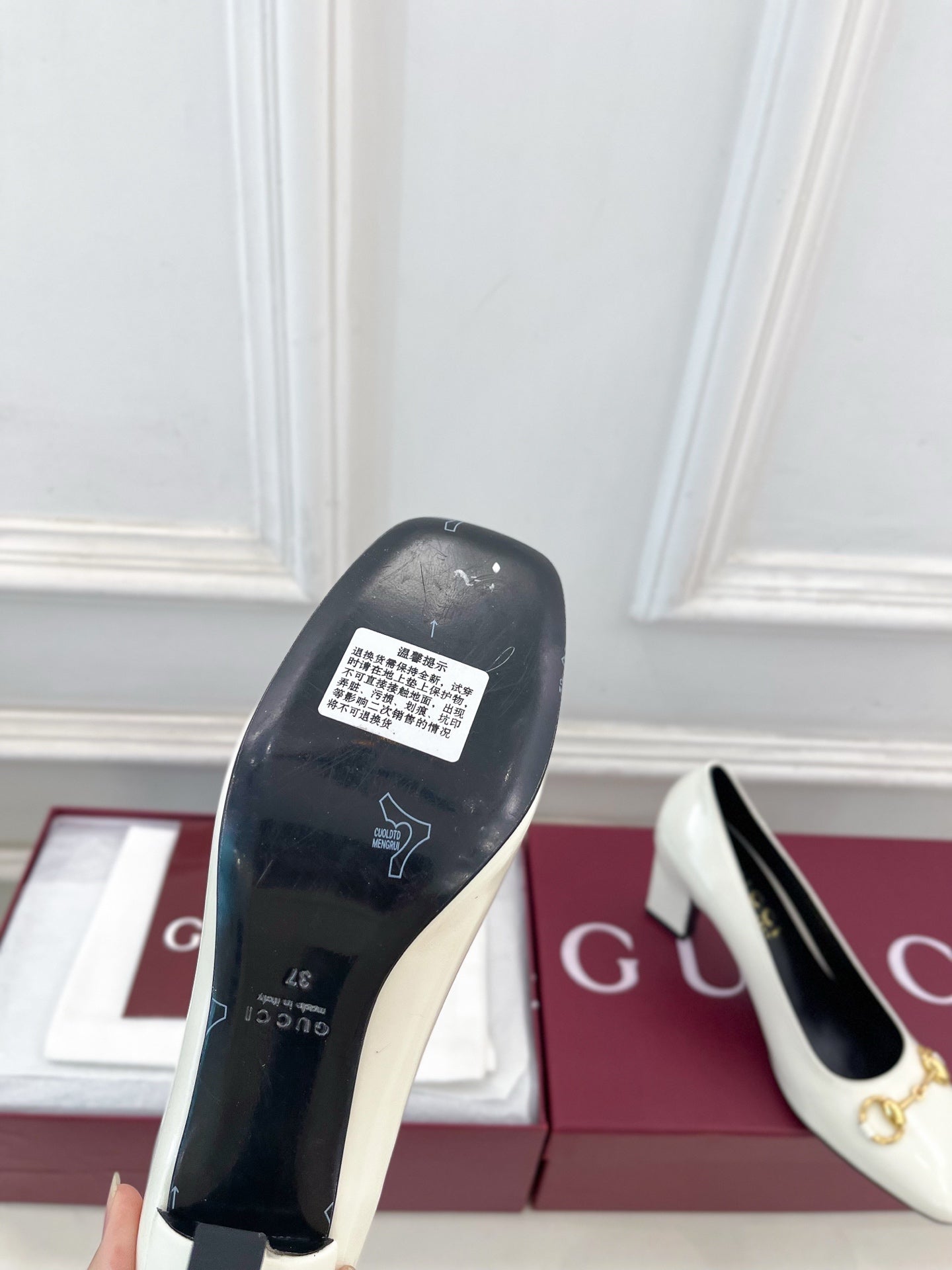 Gucci Signora Horsebit Chunky Heel Pumps – 2026 Spring/Summer Collection