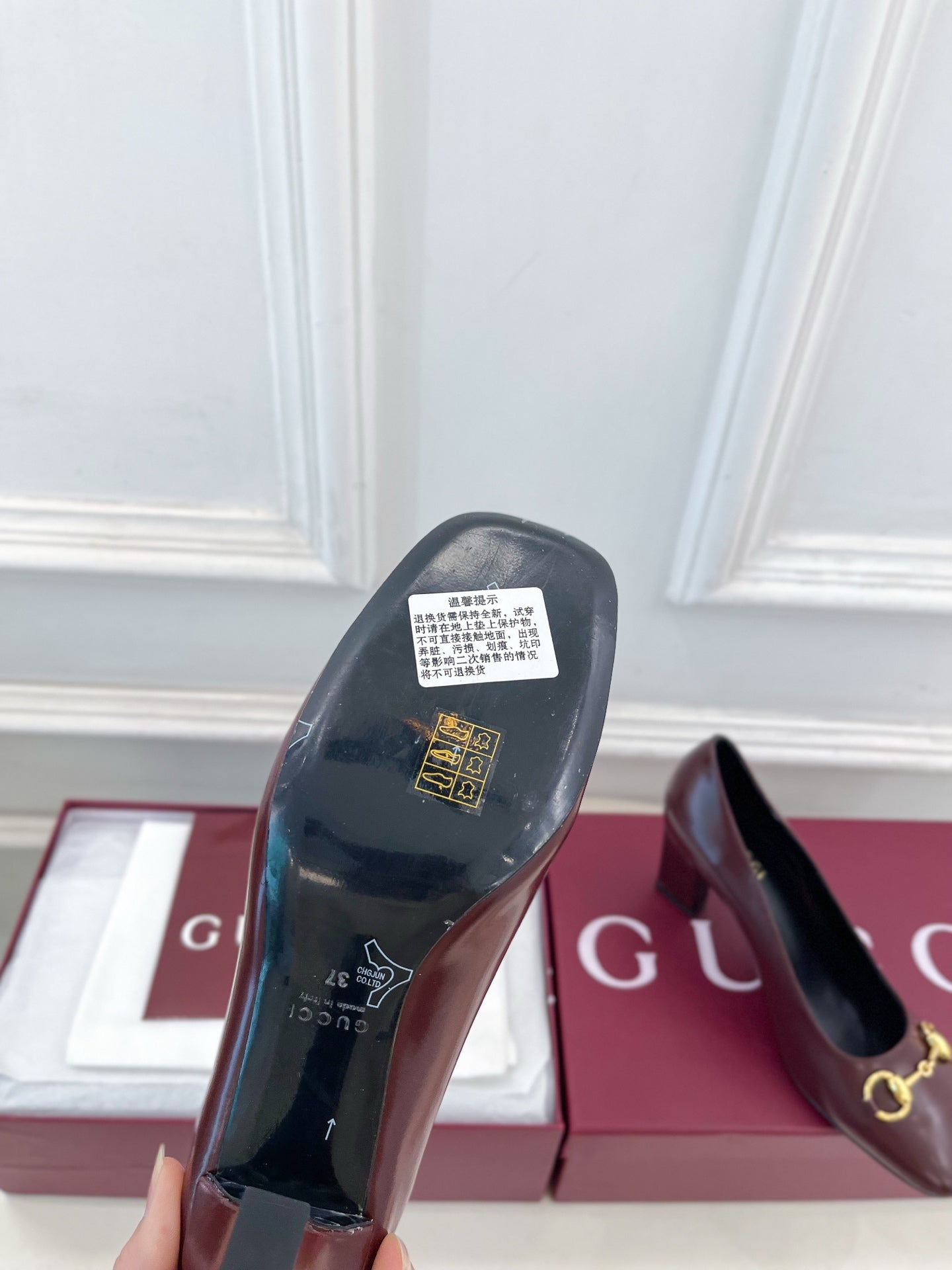 Gucci Signora Horsebit Chunky Heel Pumps – 2026 Spring/Summer Collection