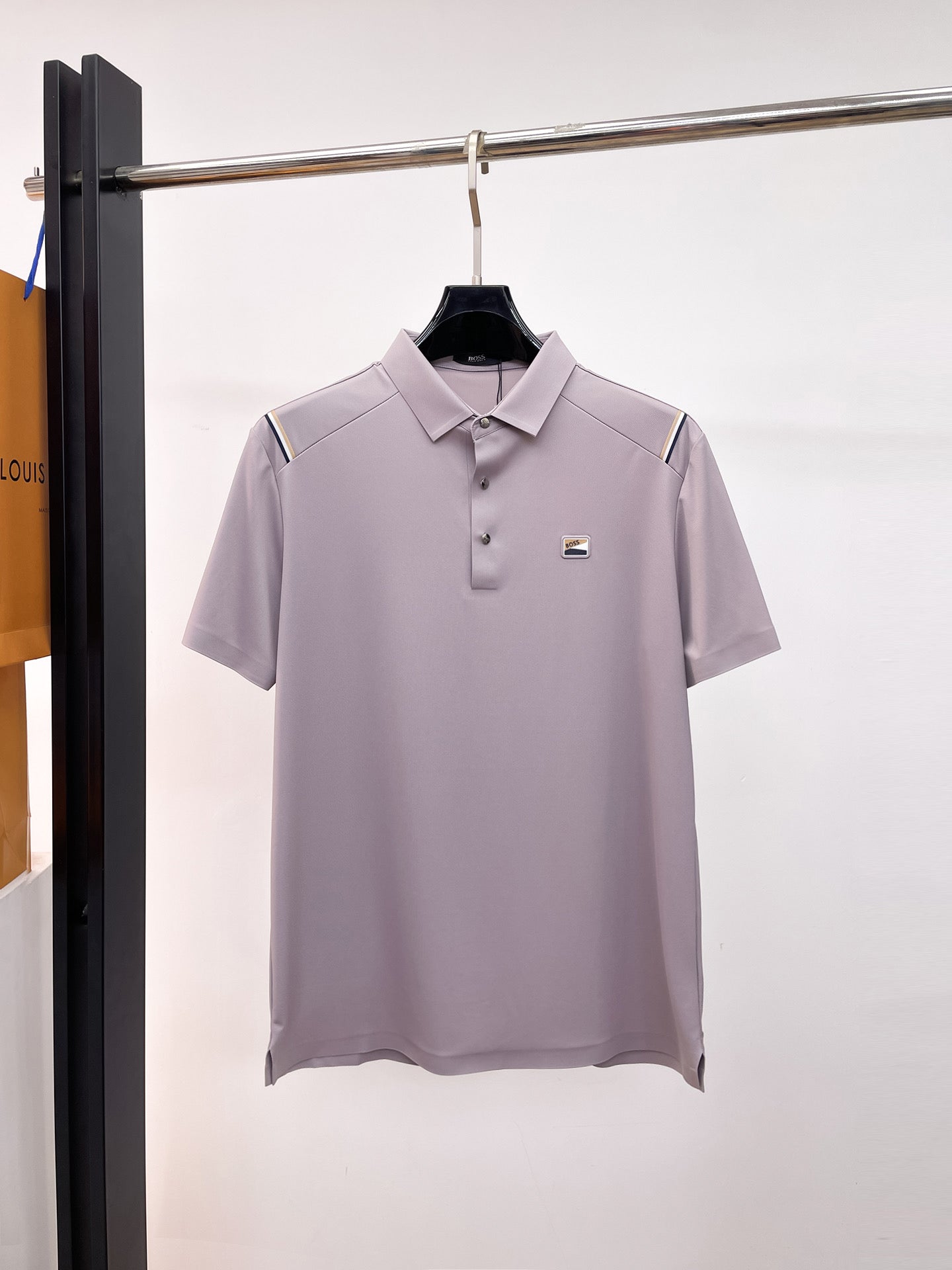 Boss Seamless Ice Silk Polo Shirt