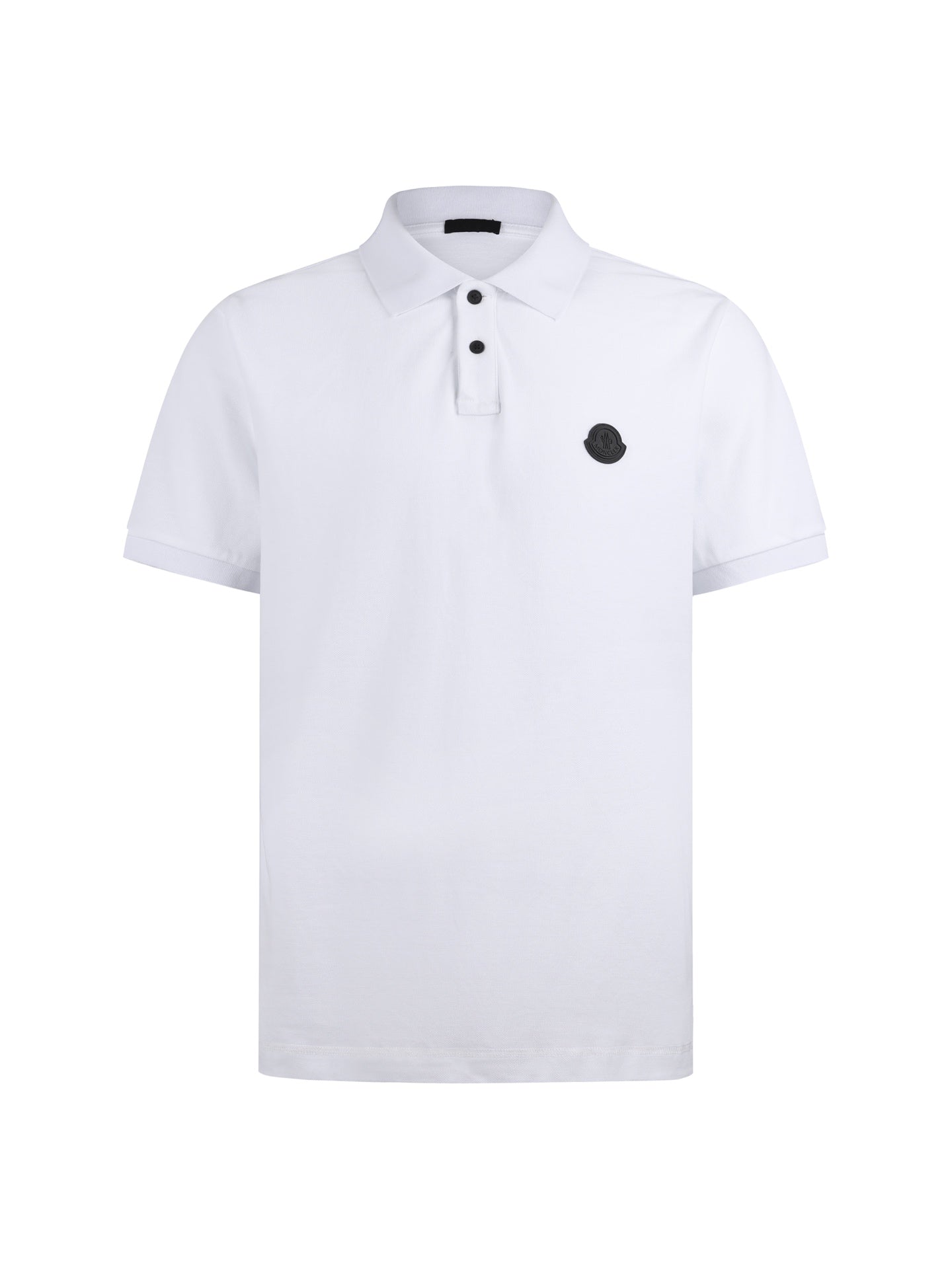 Moncler Logo Patch Cotton Pique Polo Shirt – 26SS
