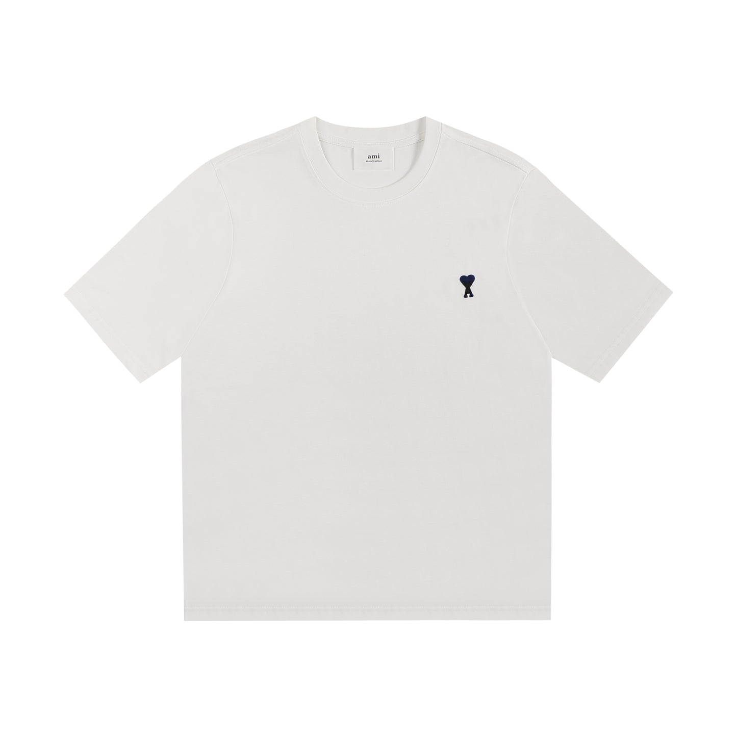 AMI Paris Small Heart Embroidered Crewneck T-Shirt – 26SS