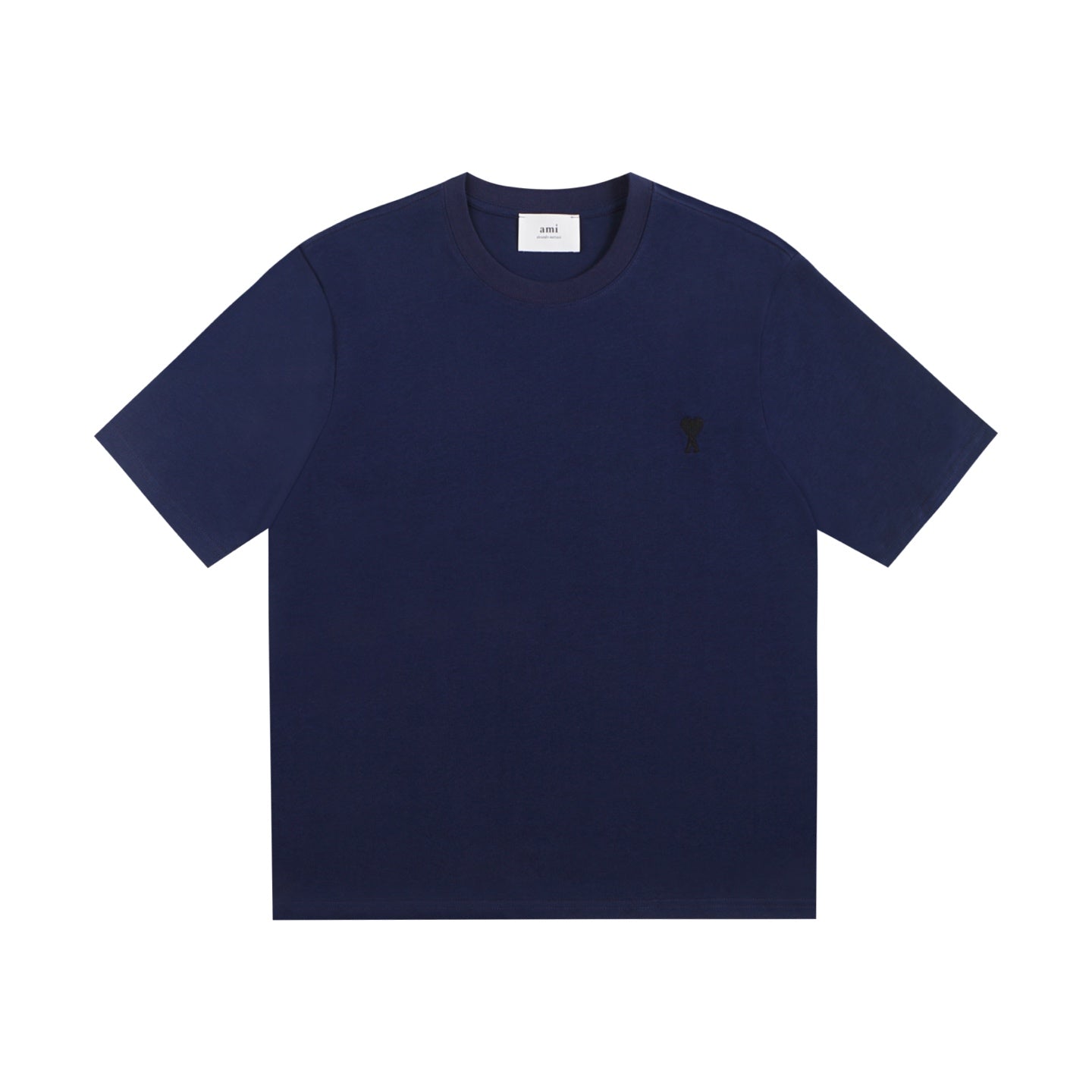 AMI Paris Small Heart Embroidered Crewneck T-Shirt – 26SS