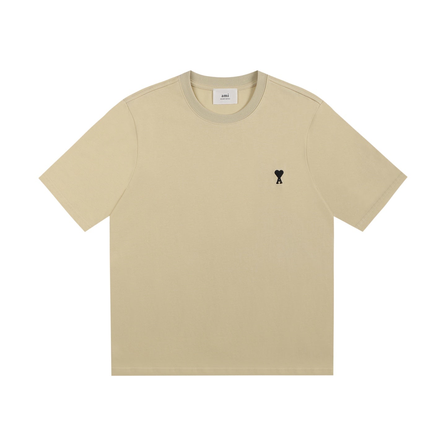 AMI Paris Small Heart Embroidered Crewneck T-Shirt – 26SS