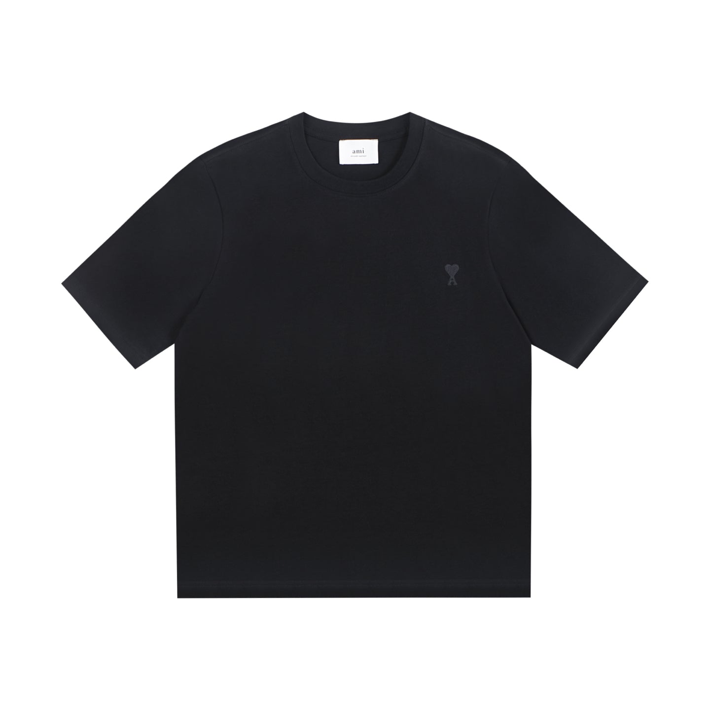 AMI Paris Small Heart Embroidered Crewneck T-Shirt – 26SS