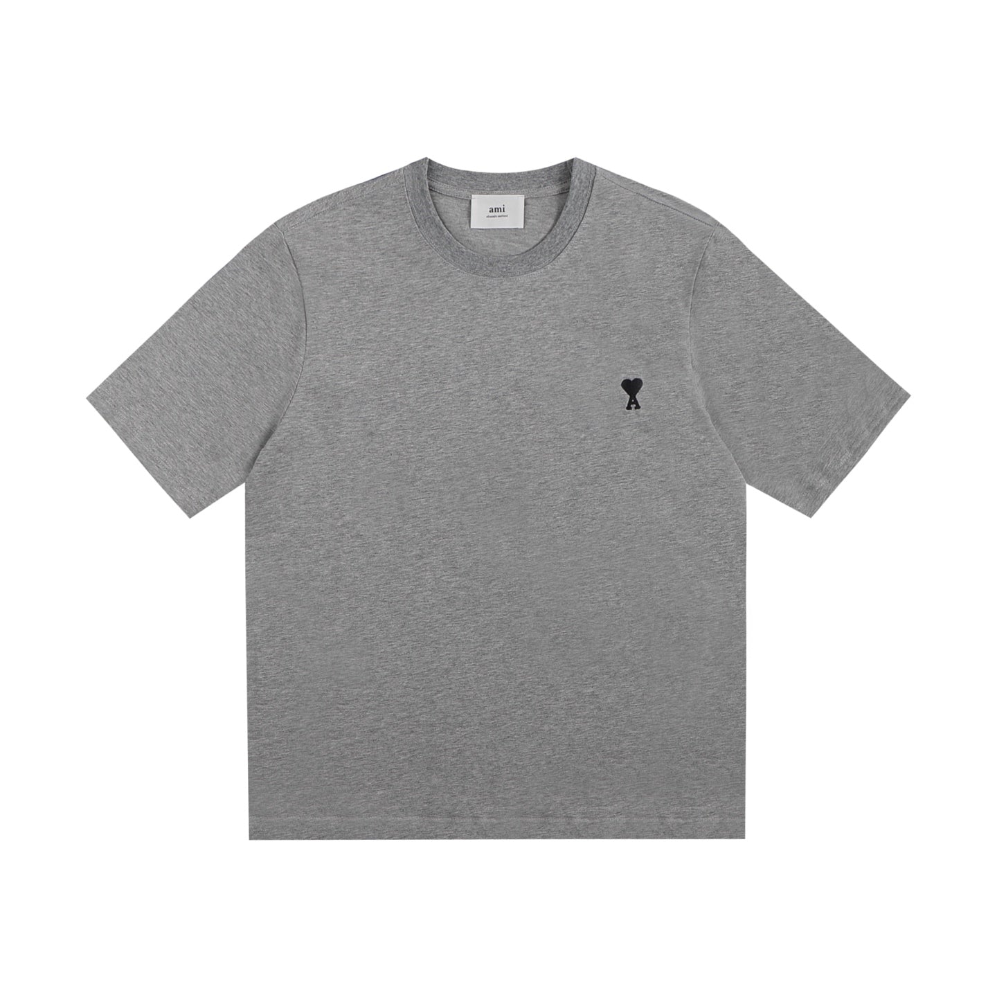 AMI Paris Small Heart Embroidered Crewneck T-Shirt – 26SS