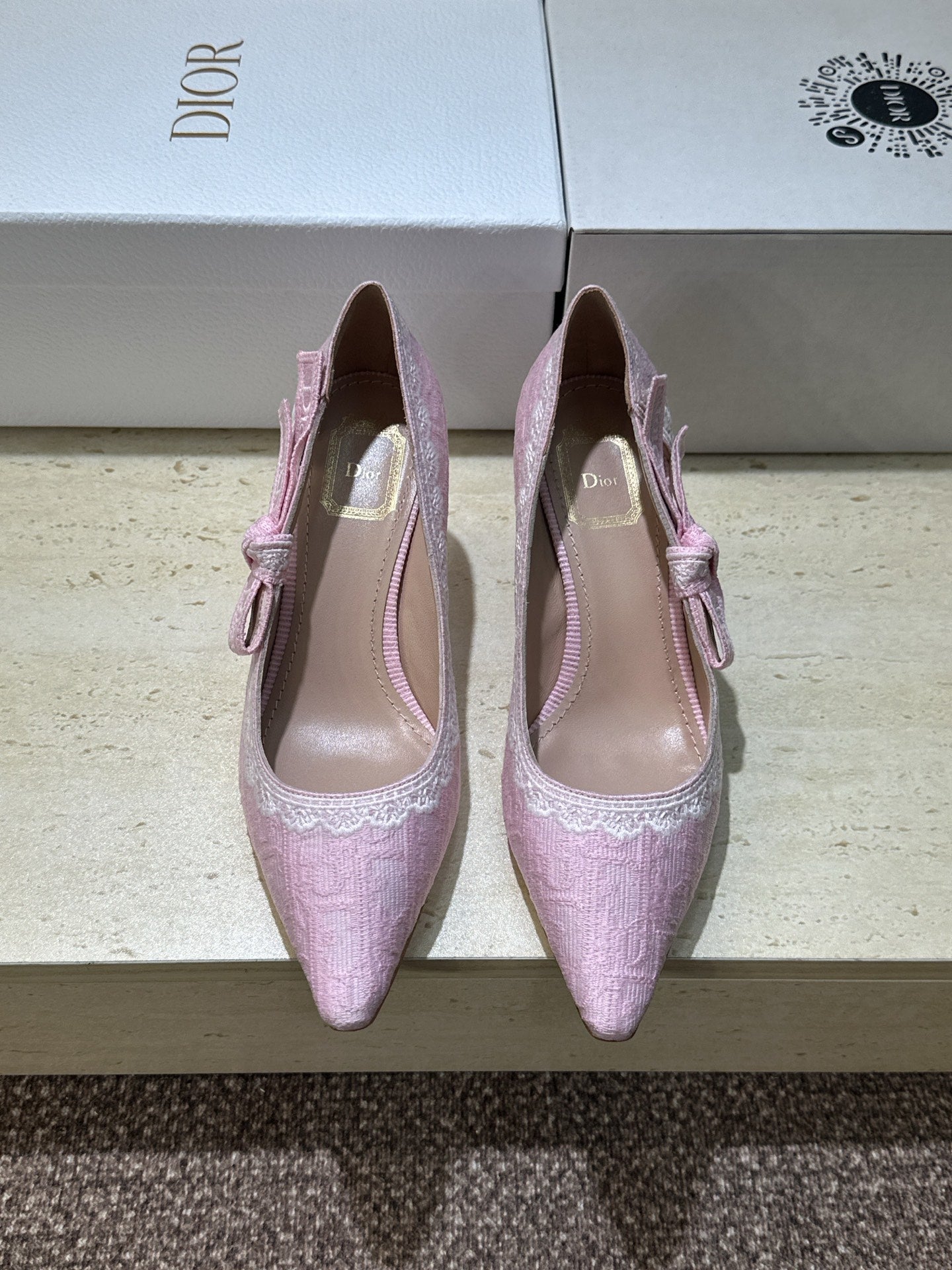 Dior J'Adior Dentelle Jelly Bow Pumps – 2026 Early Spring Collection