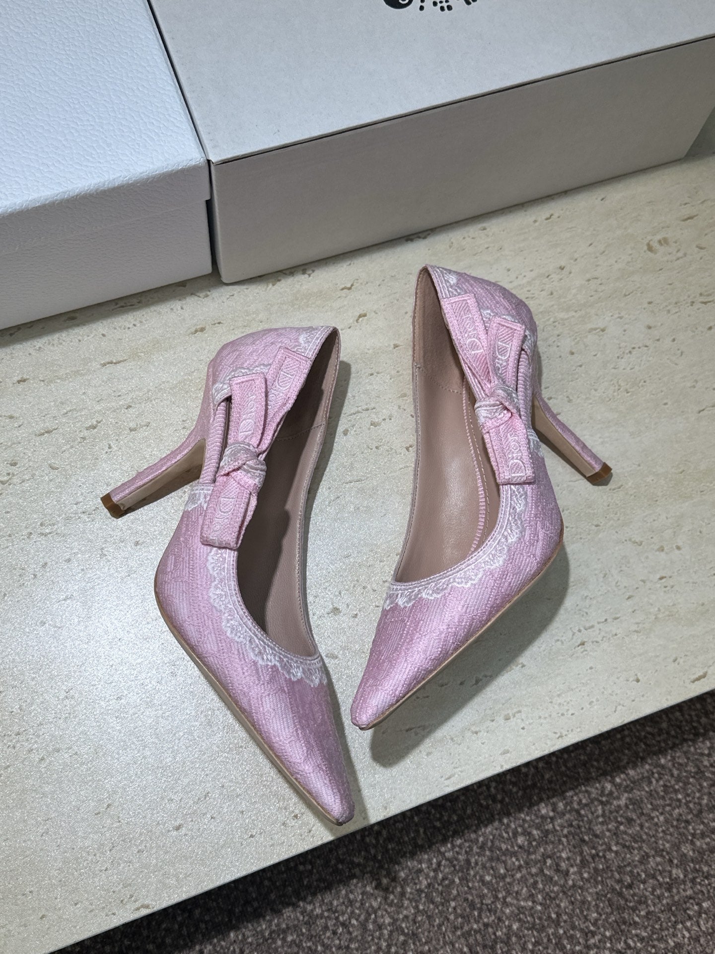 Dior J'Adior Dentelle Jelly Bow Pumps – 2026 Early Spring Collection