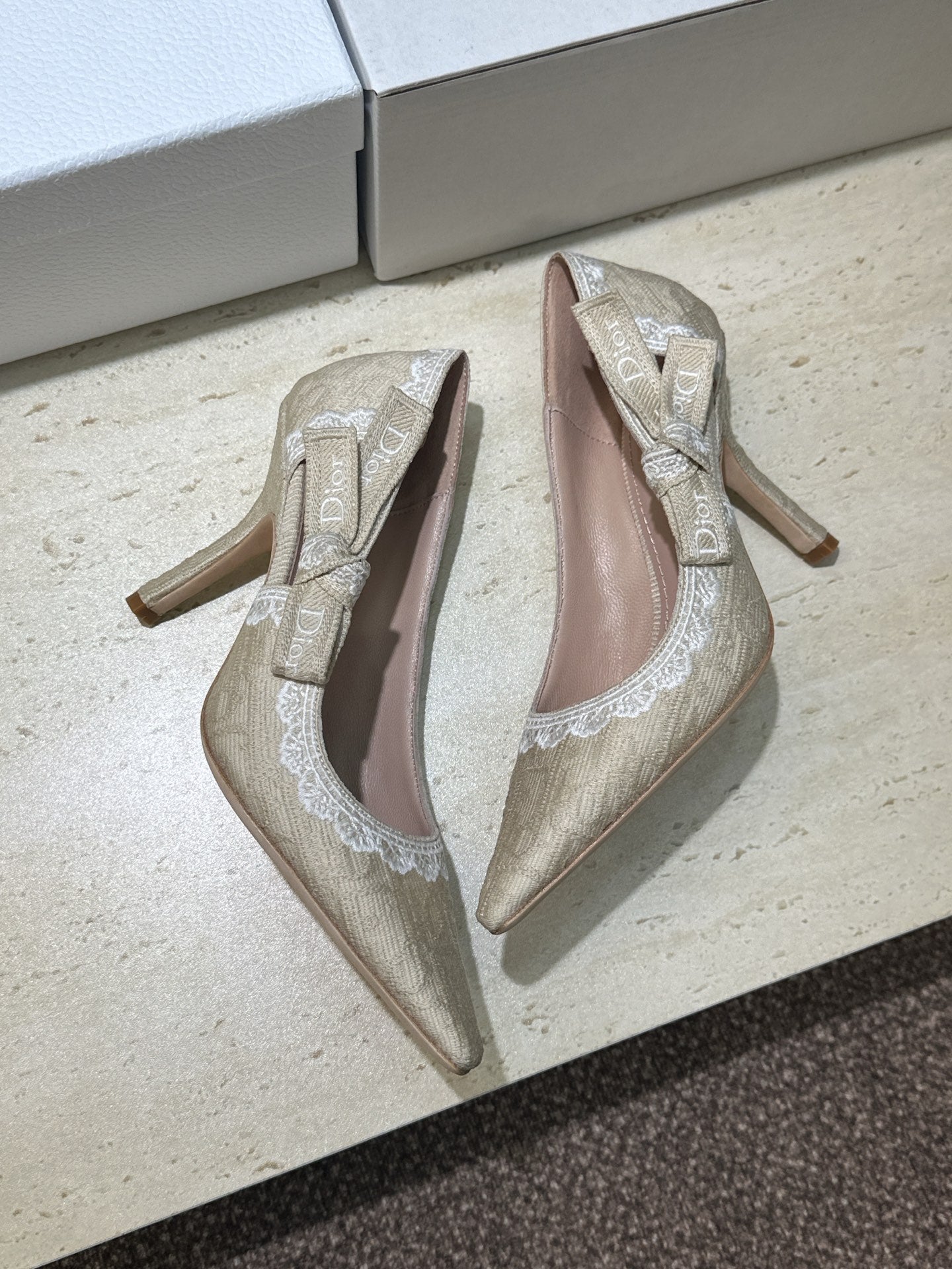 Dior J'Adior Dentelle Jelly Bow Pumps – 2026 Early Spring Collection