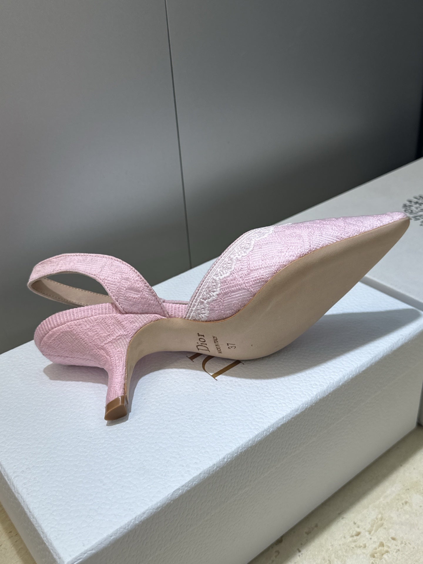 Dior J'Adior Dentelle Slingback Heels – 2026 Early Spring Haute Couture Collection