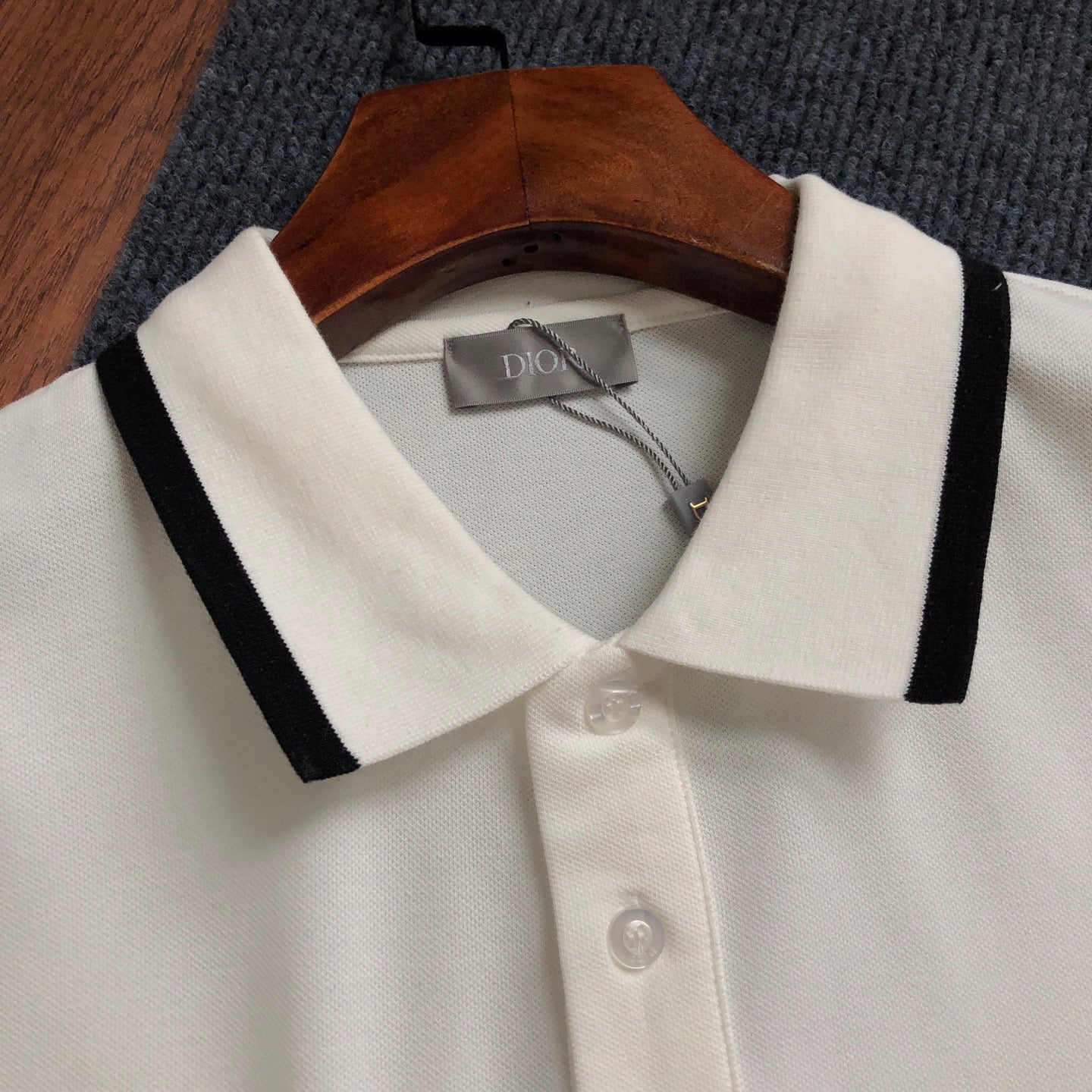 Dior Classic Logo Embroidered Polo Shirt – 2026SS
