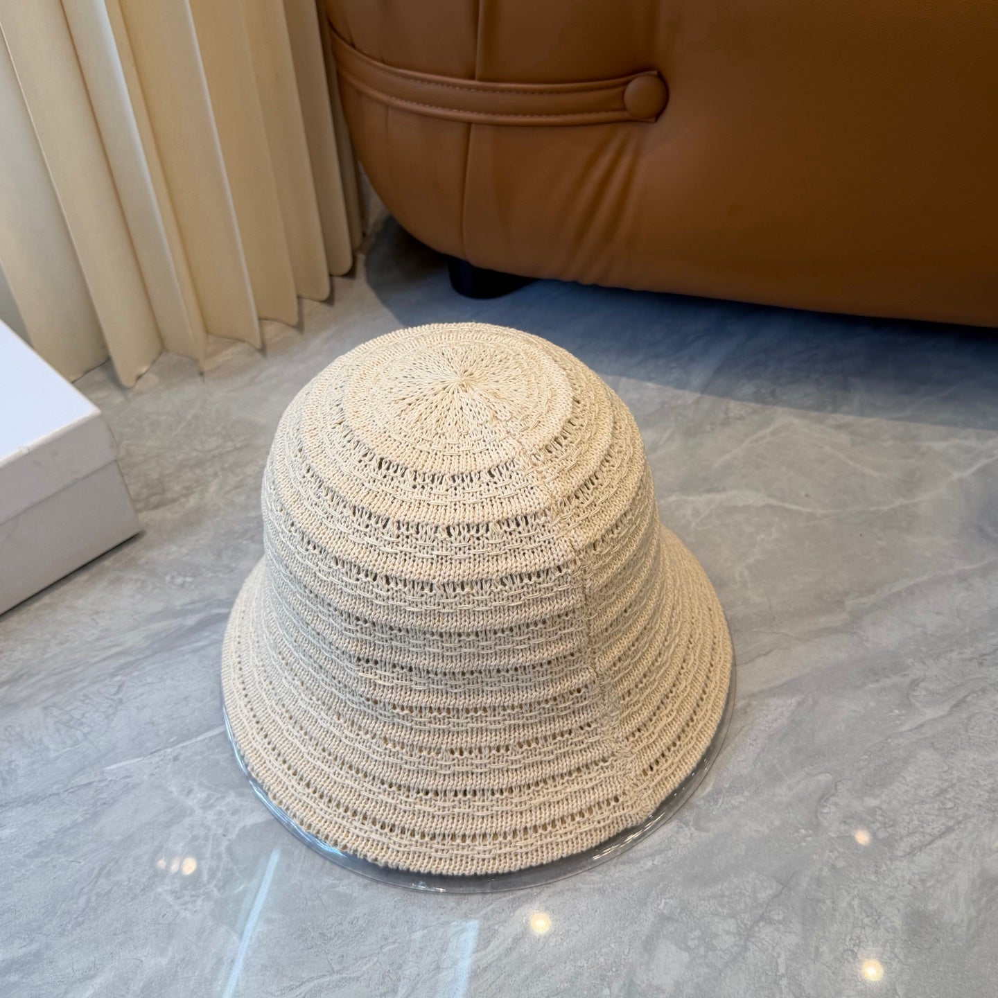 Chanel Knitted Resort Straw Hat