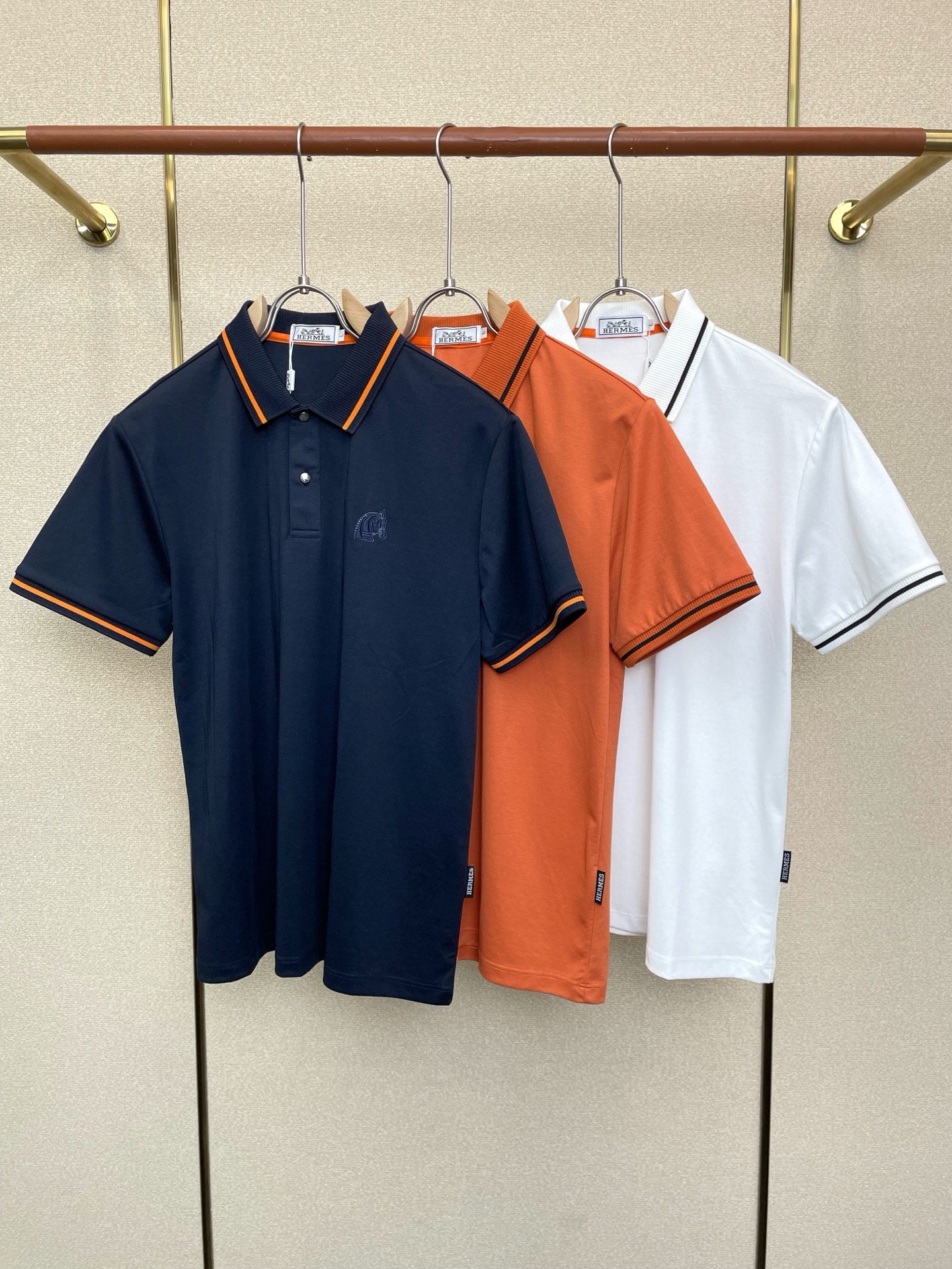 Hermès Men's Casual Short-Sleeve T-Shirt