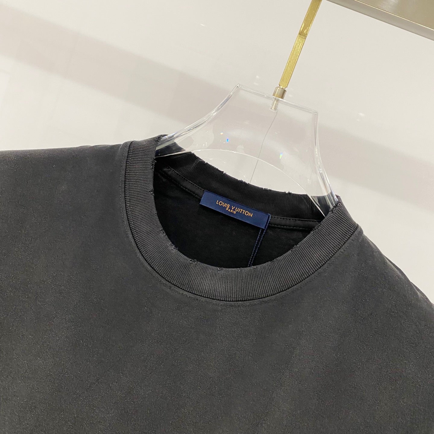 Louis Vuitton Washed Retro Distressed Logo T-Shirt