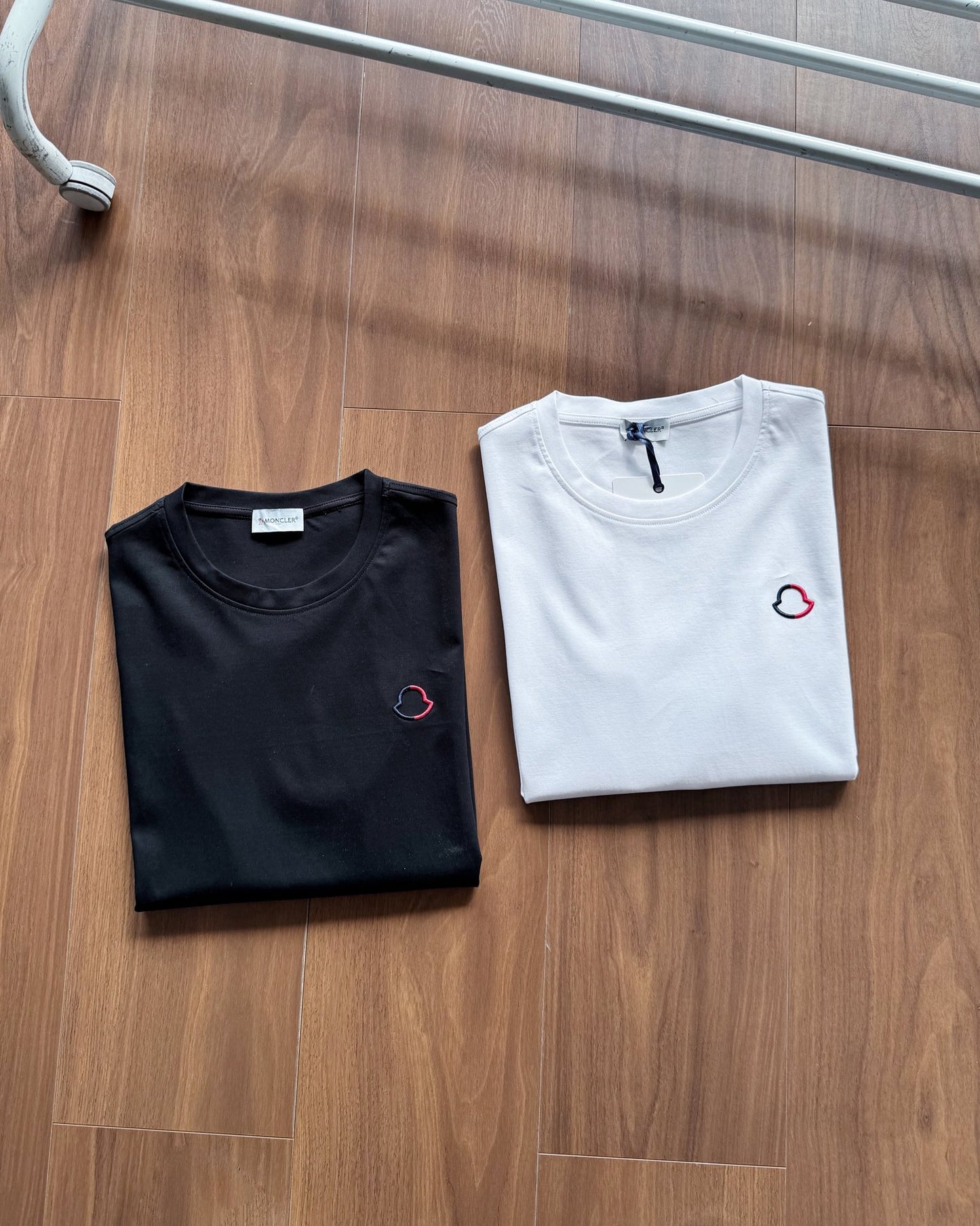 Moncler Classic Logo Embroidered T-Shirt